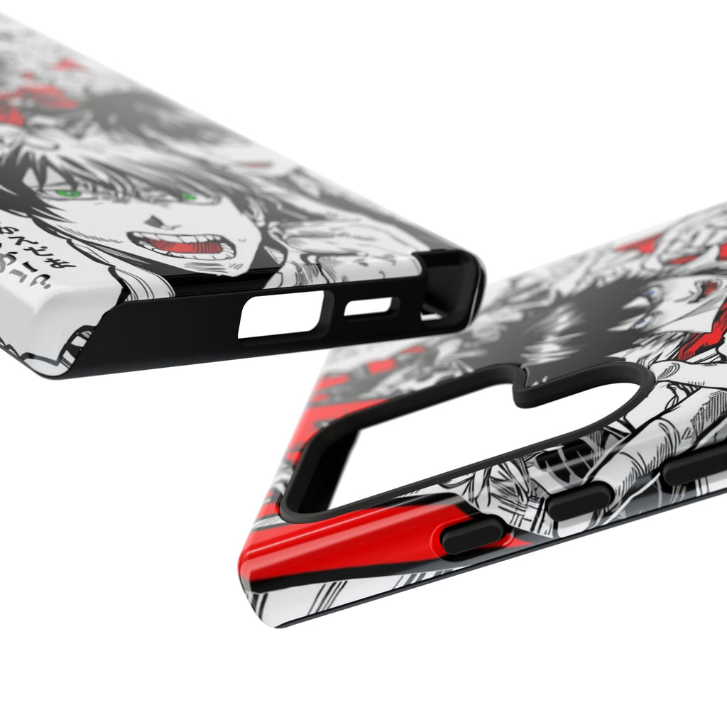 Anime Tough Phone Case with Bold Graphics
