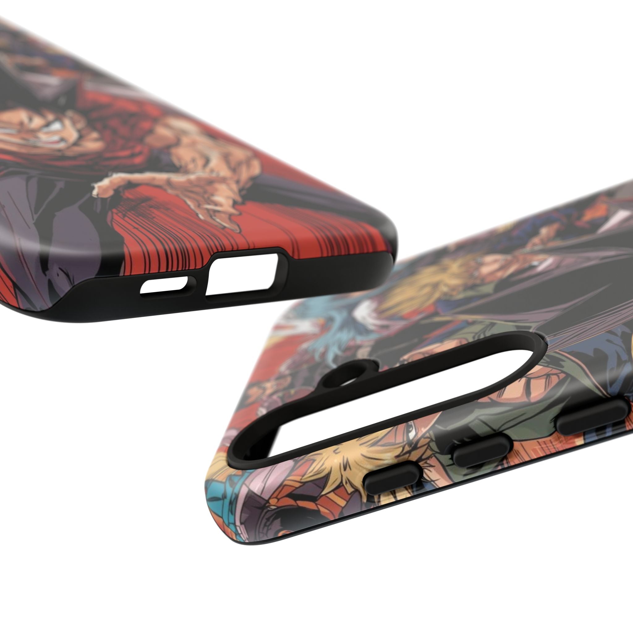 Anime Tough Case for Samsung Galaxy - Fierce Hero Design