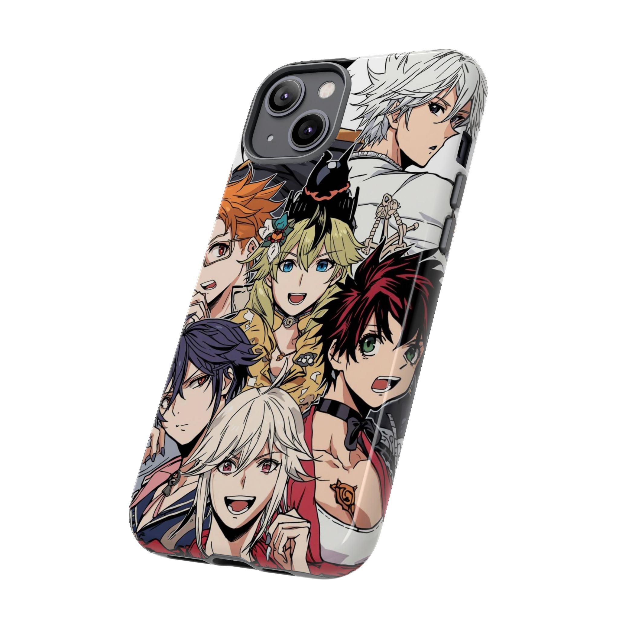 Anime Characters Tough Phone Case