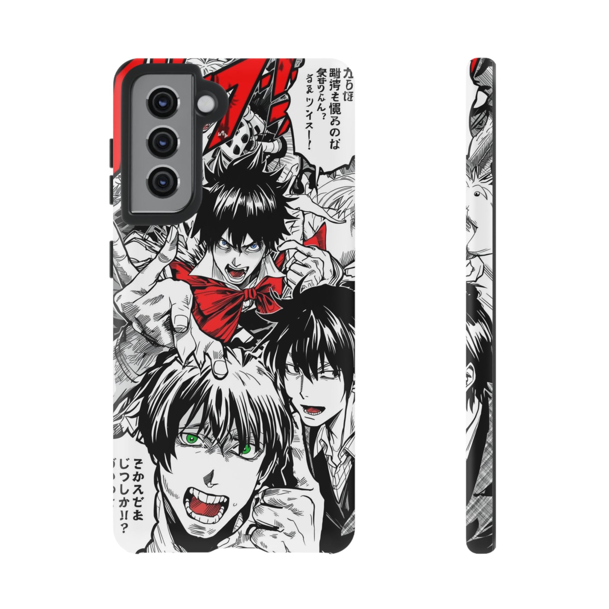 Anime Tough Phone Case with Bold Graphics