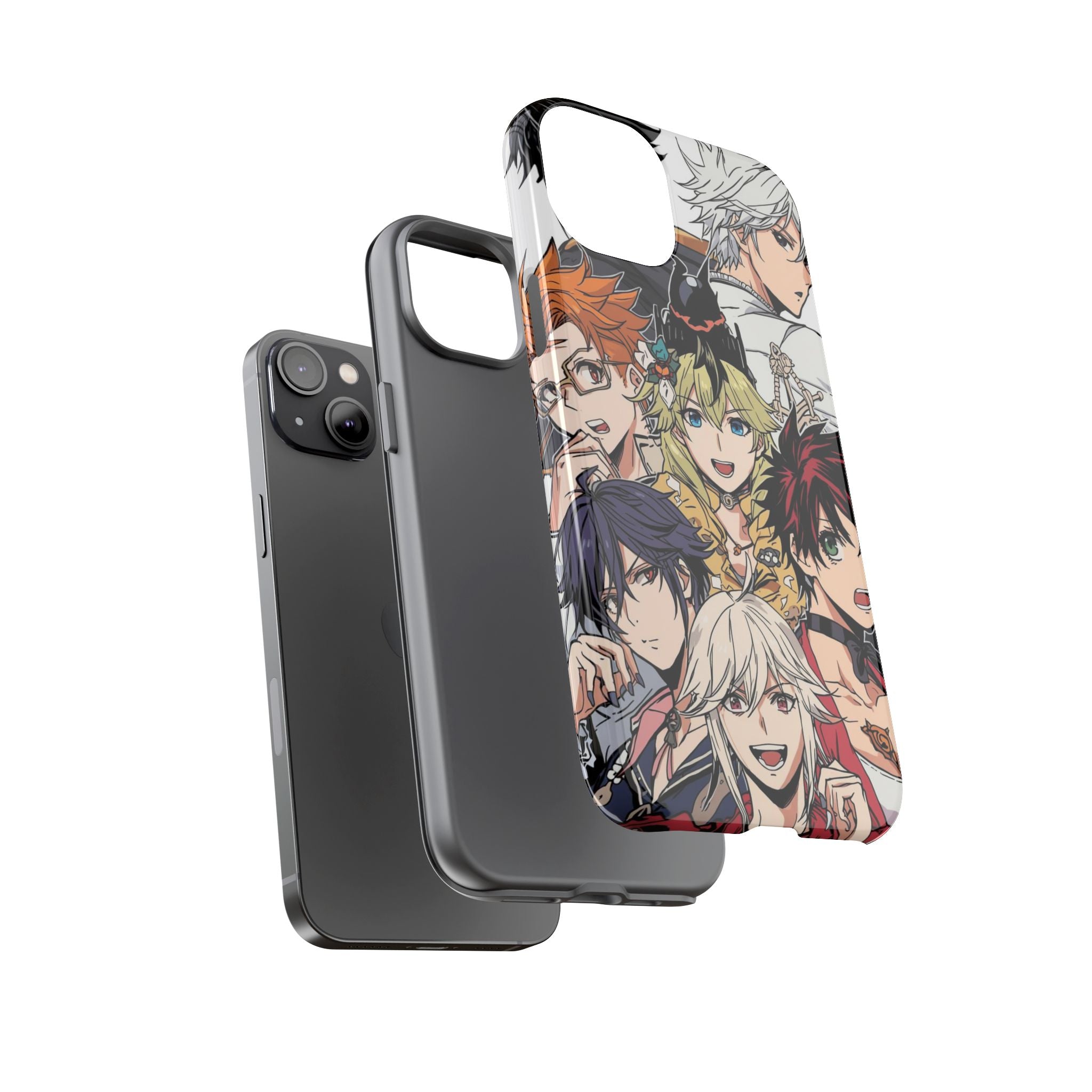 Anime Characters Tough Phone Case
