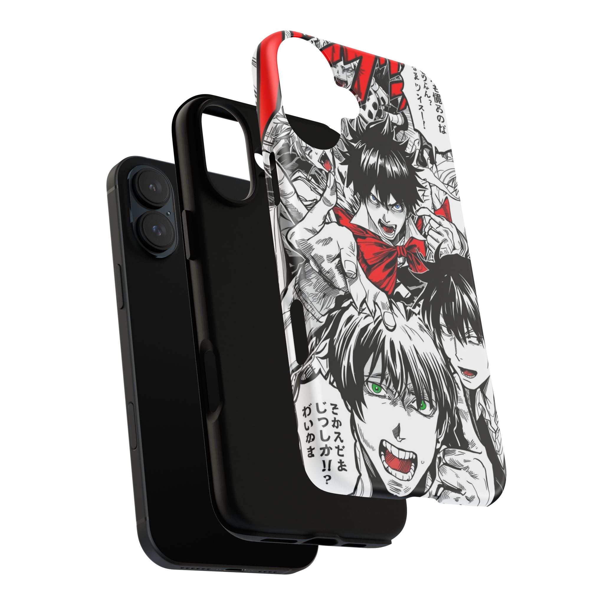 Anime Tough Phone Case with Bold Graphics
