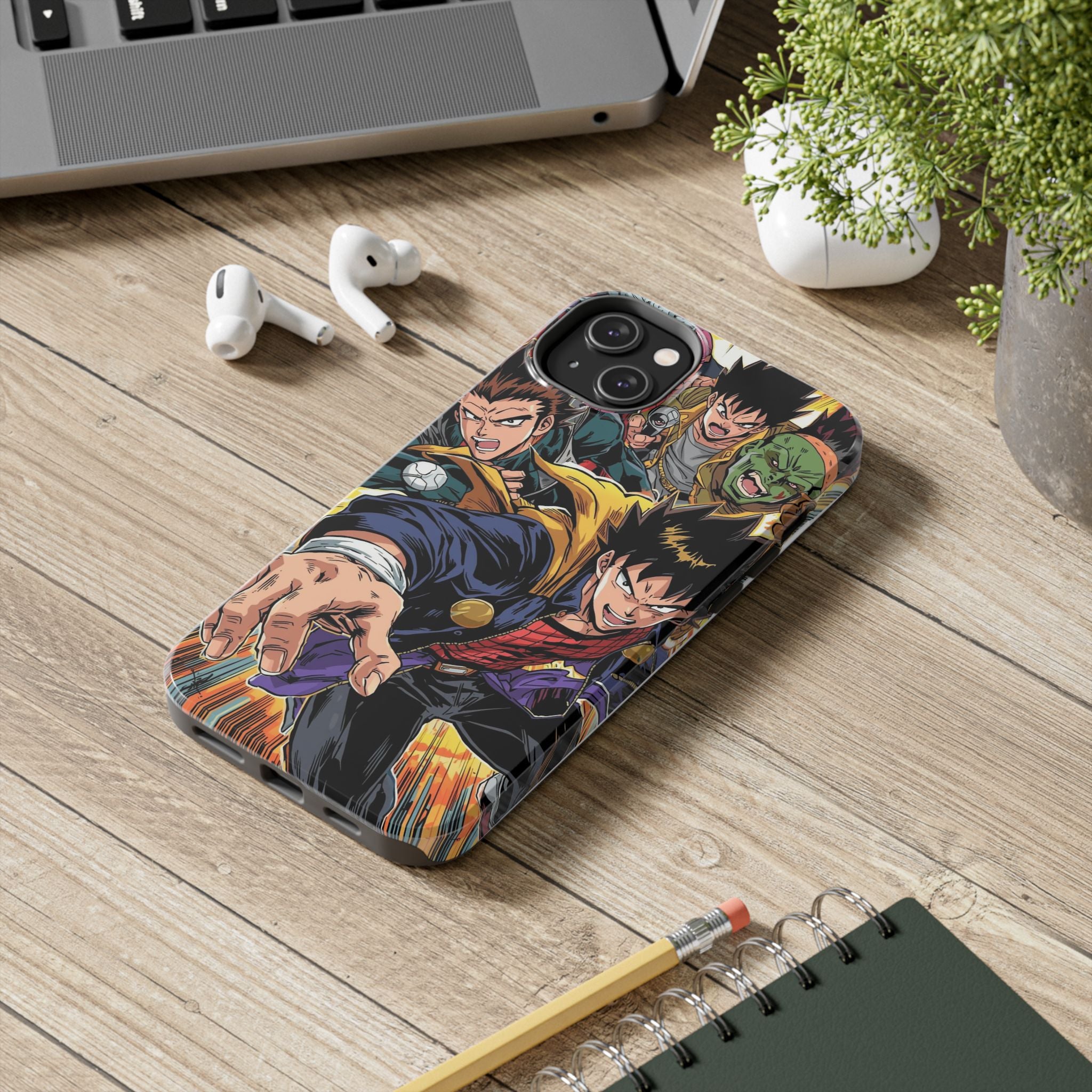 Anime Heroes Tough Phone Case – Durable Protection with Epic Designs