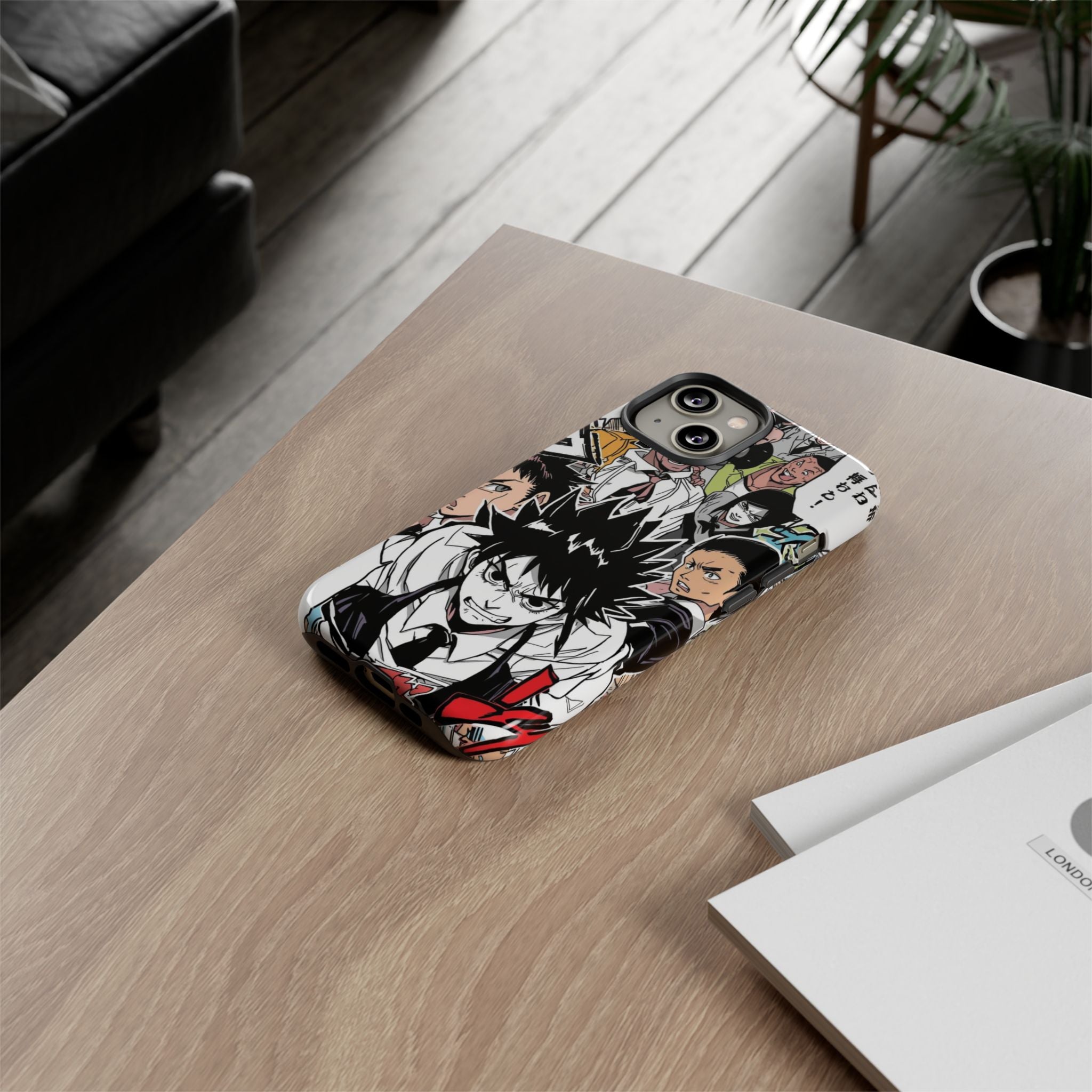 Anime-Inspired Tough Phone Case for Fans
