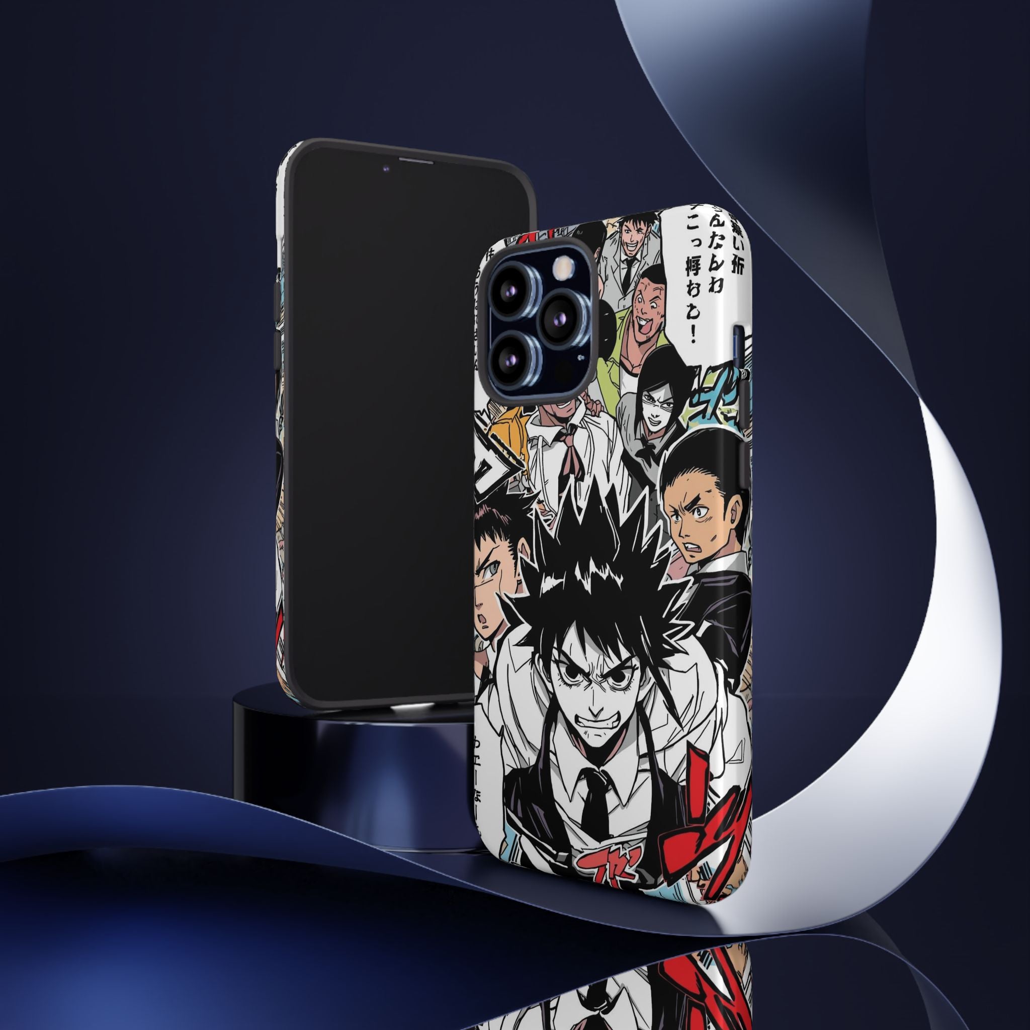 Anime-Inspired Tough Phone Case for Fans