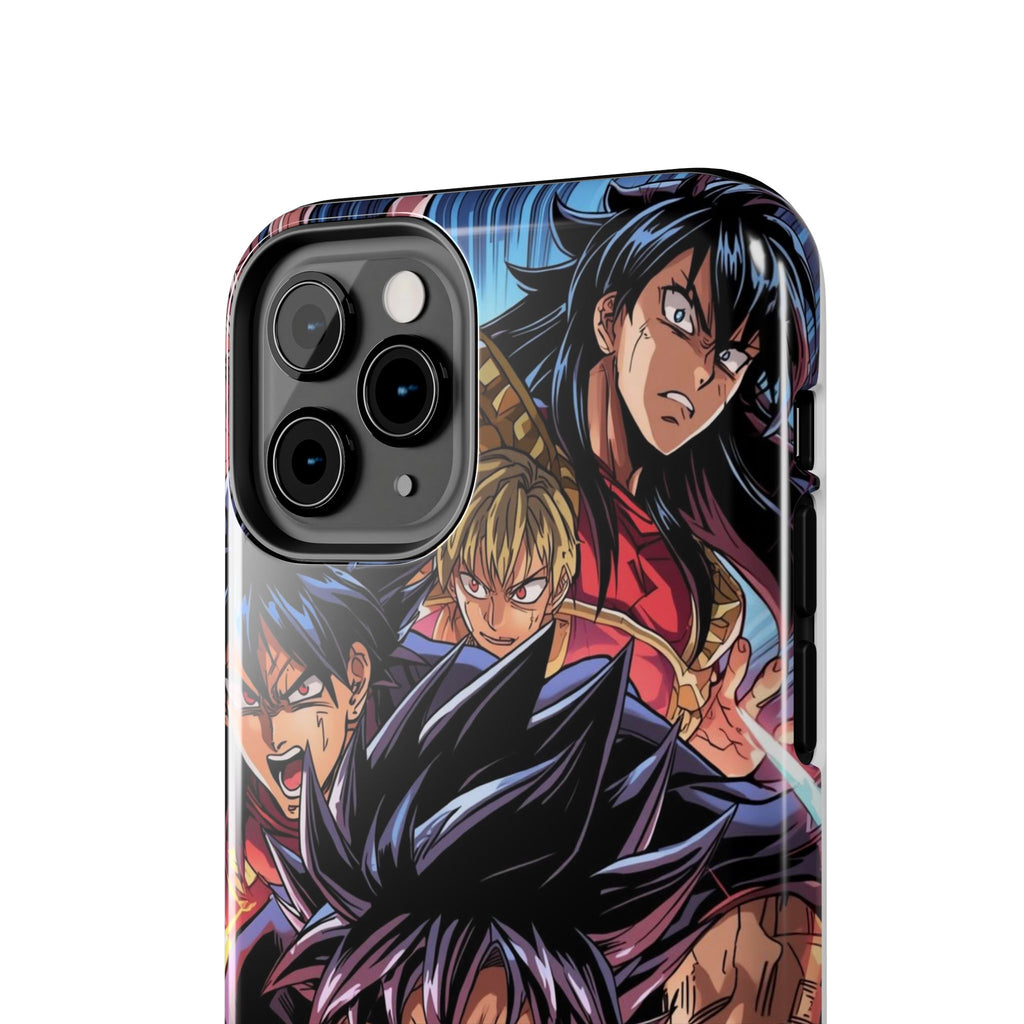 Anime Action Tough Phone Case for Gamers & Fans