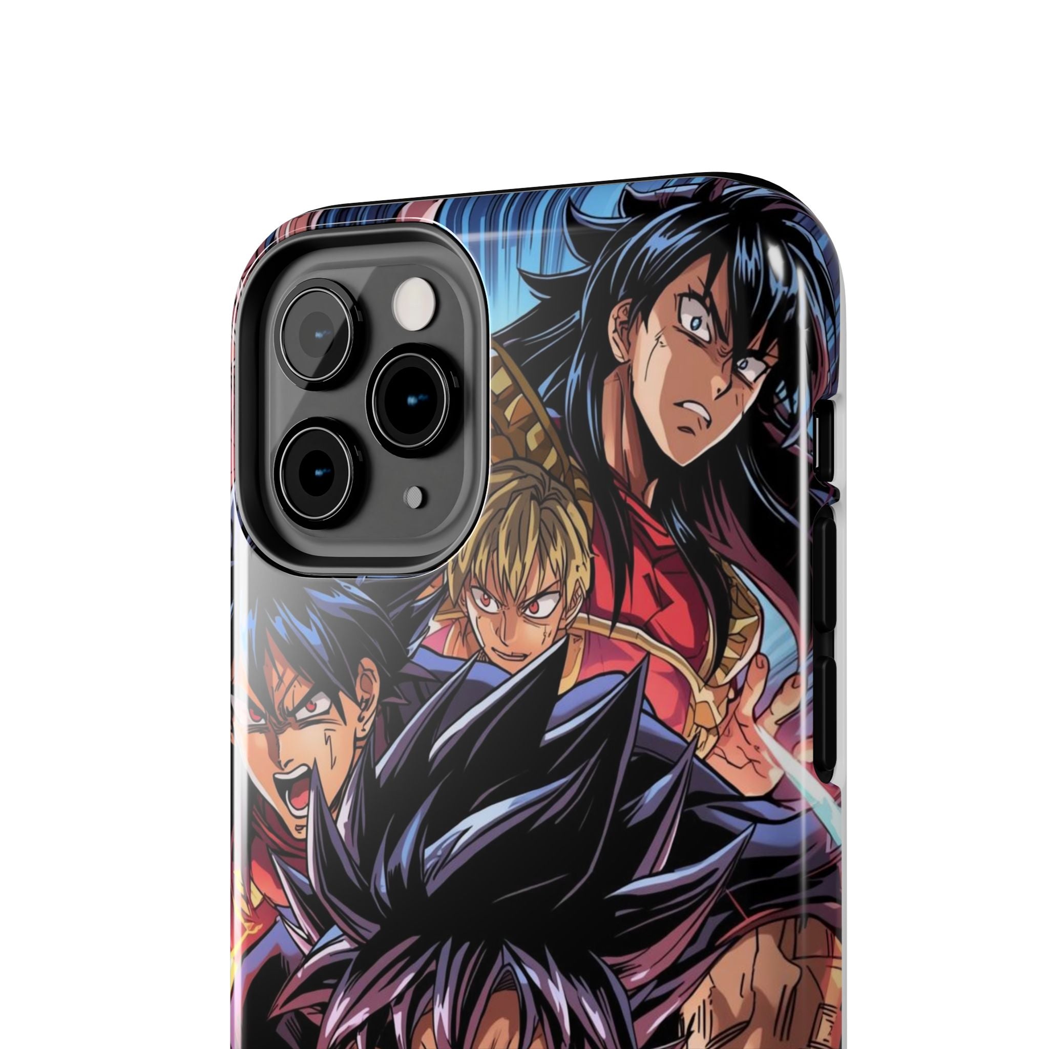 Anime Action Tough Phone Case for Gamers & Fans