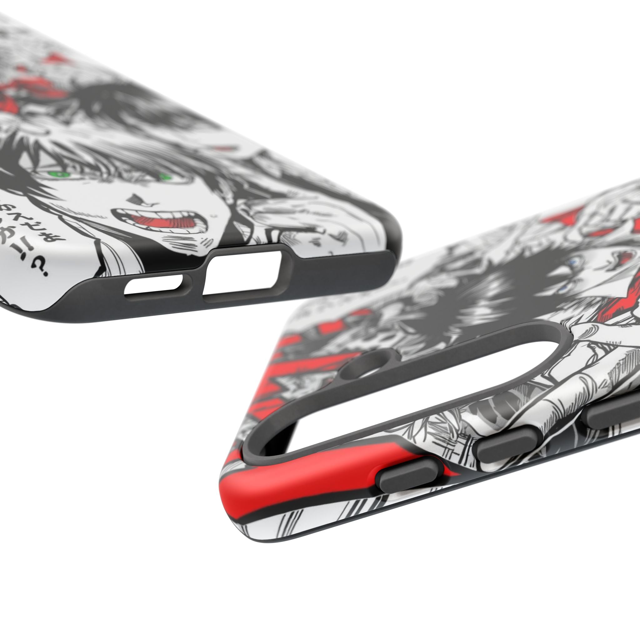 Anime Tough Phone Case with Bold Graphics