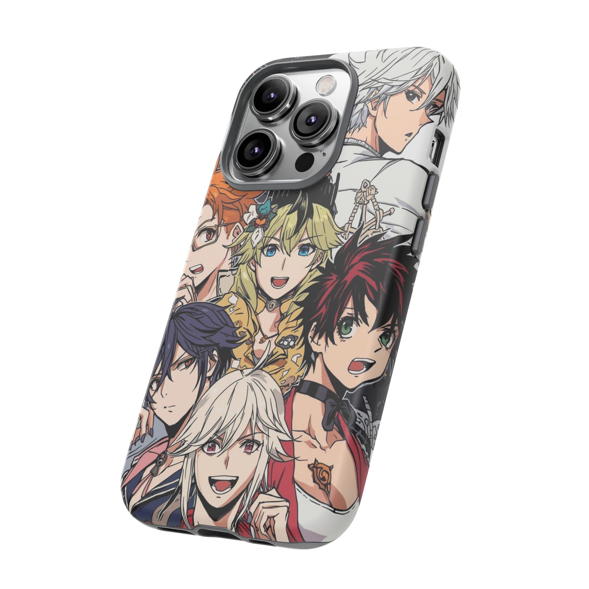 Anime Characters Tough Phone Case