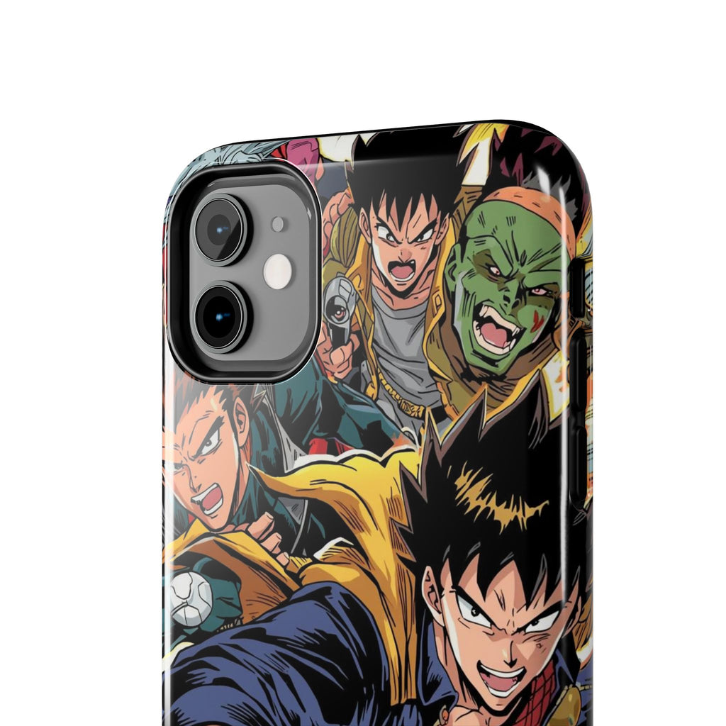 Anime Heroes Tough Phone Case – Durable Protection with Epic Designs
