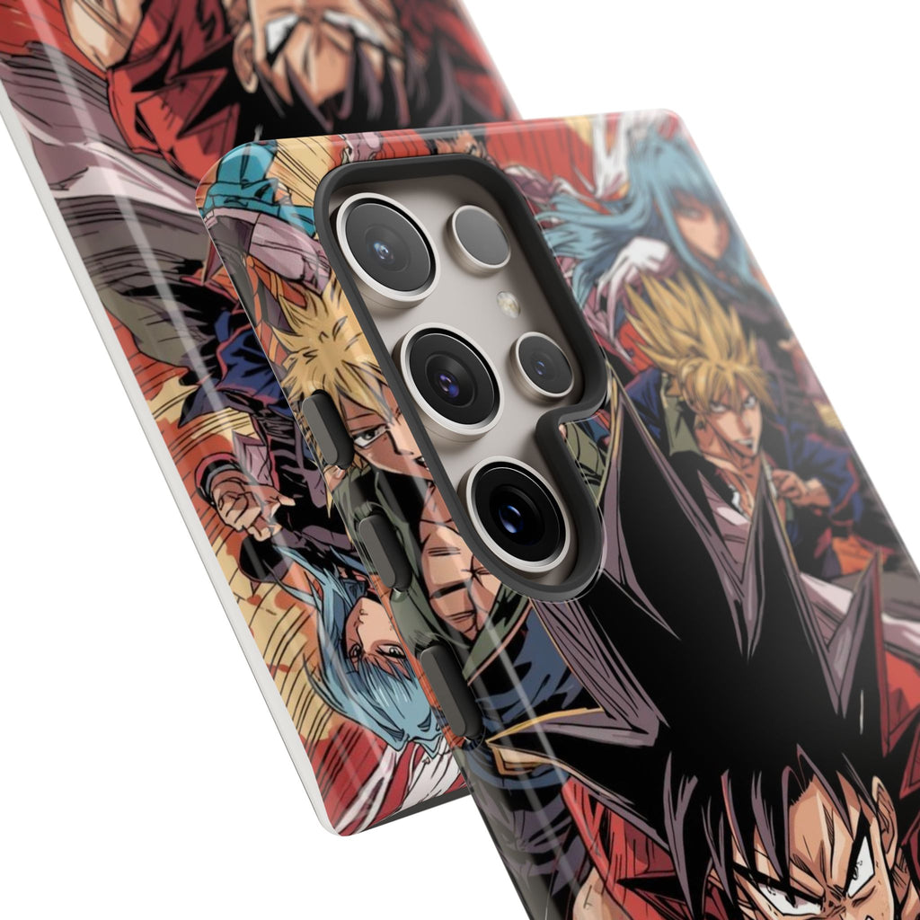 Anime Tough Case for Samsung Galaxy - Fierce Hero Design