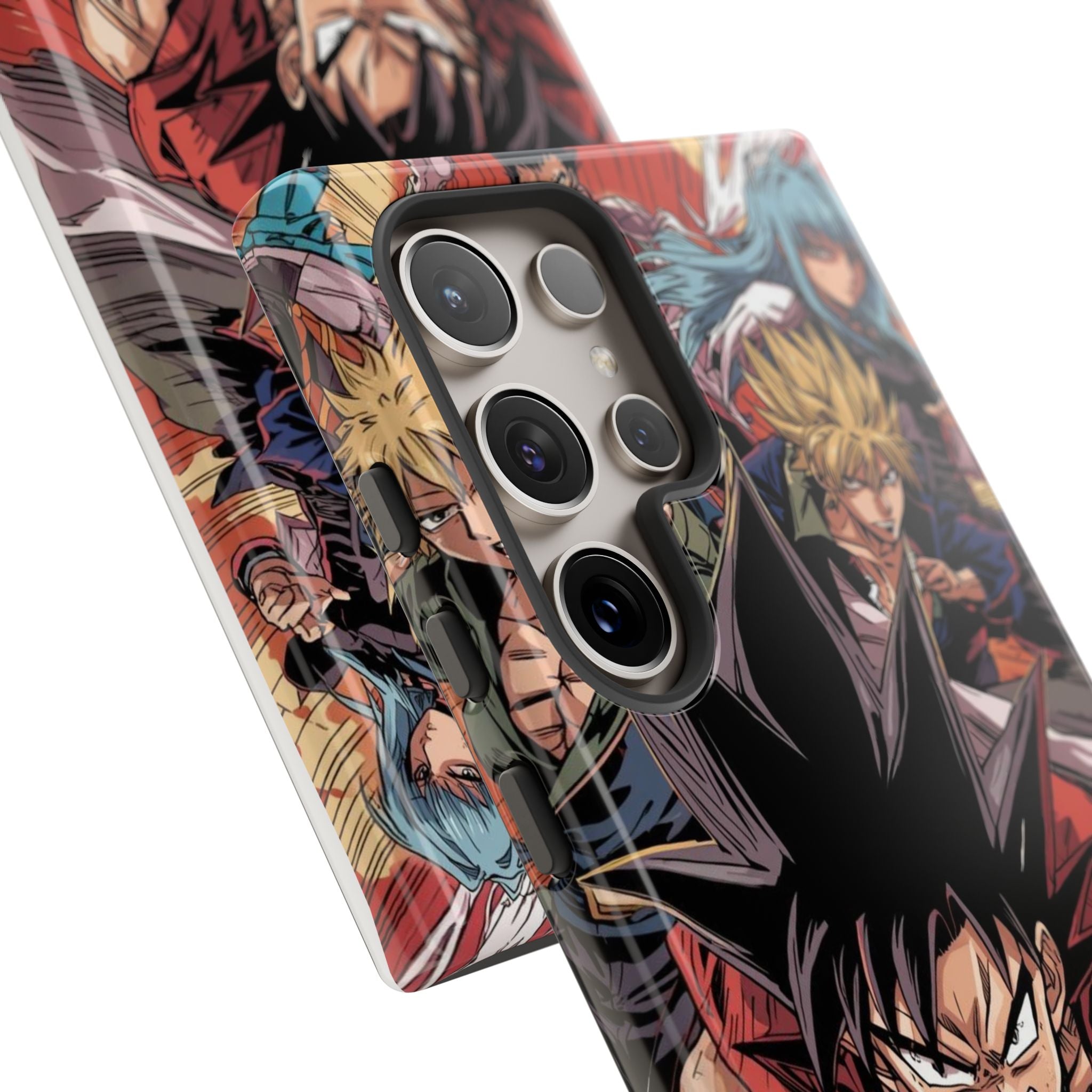 Anime Tough Case for Samsung Galaxy - Fierce Hero Design