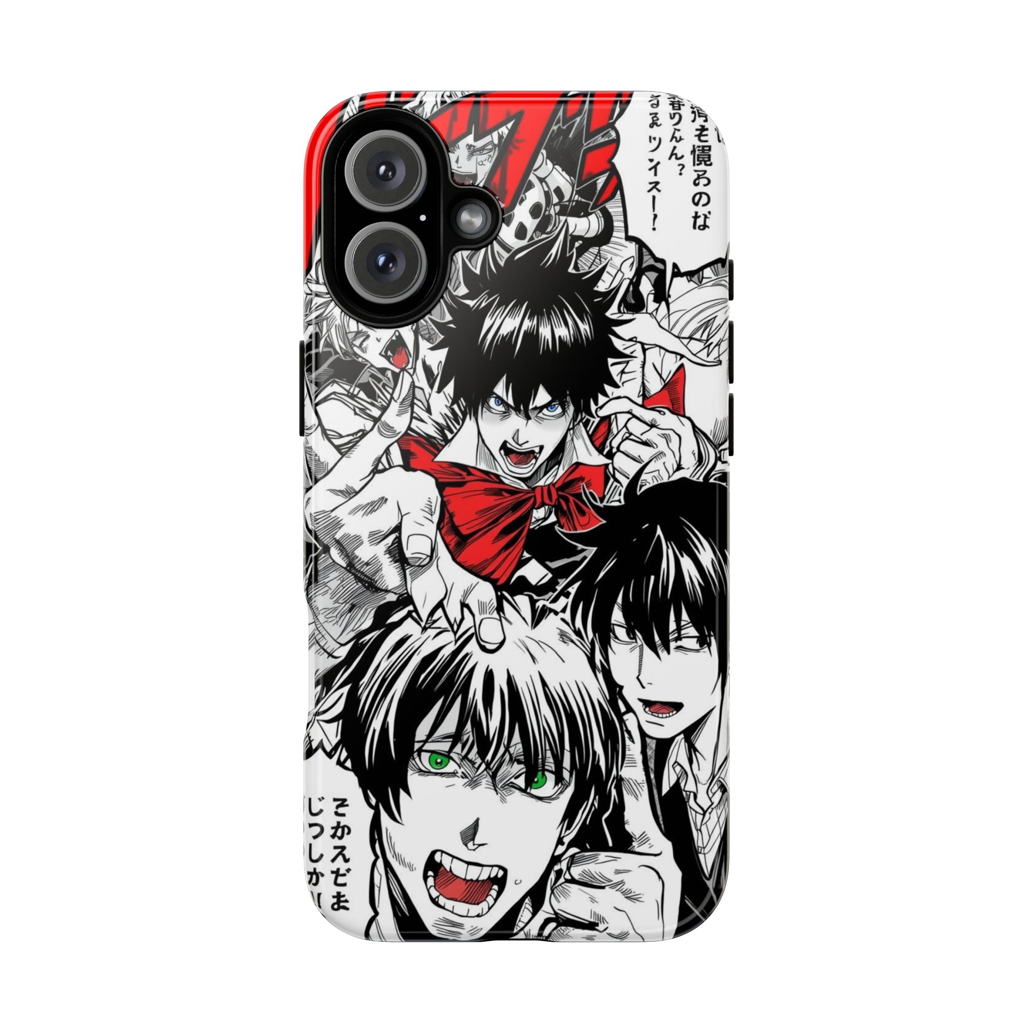 Anime Tough Phone Case with Bold Graphics