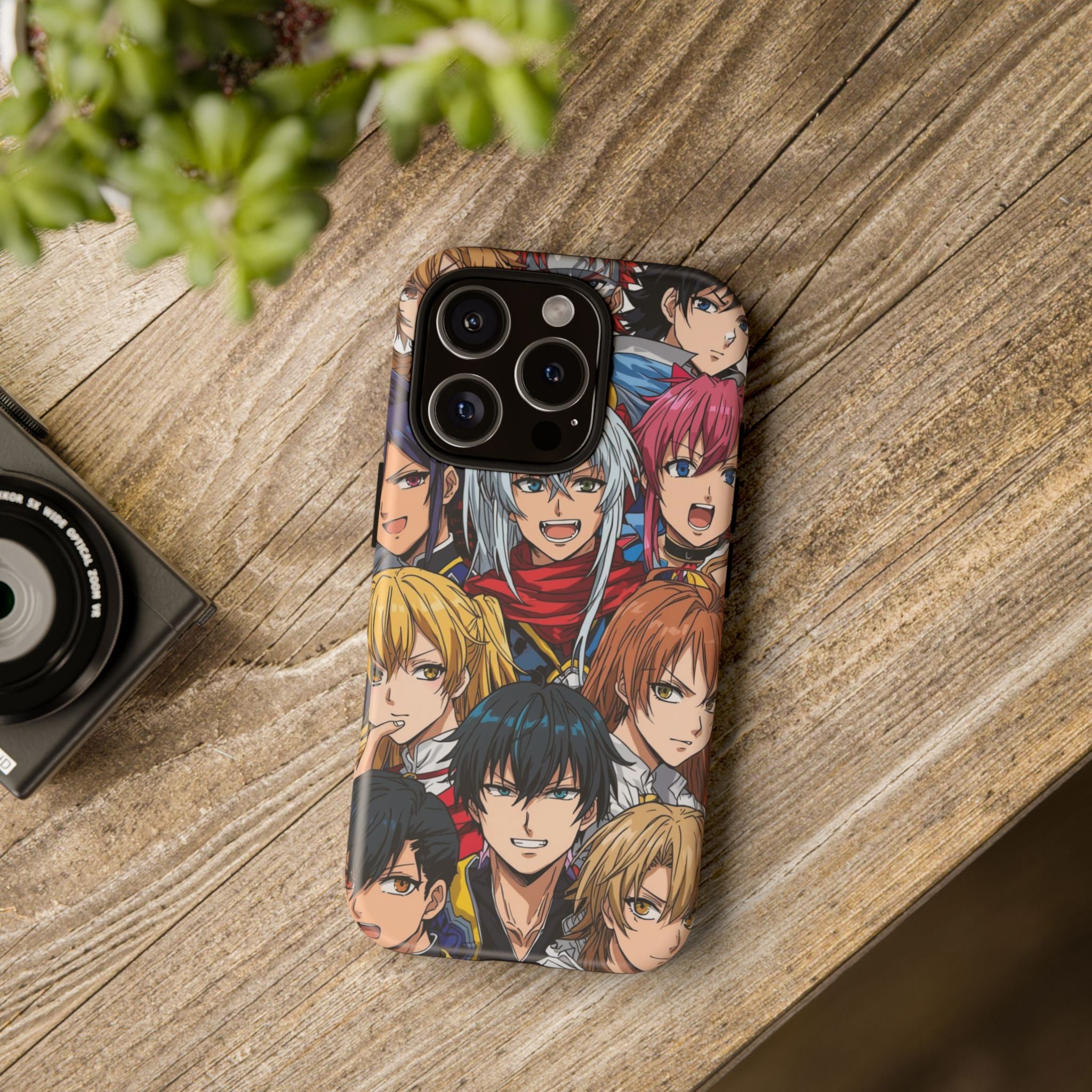 Anime-Inspired Phone Case with Bold Characters