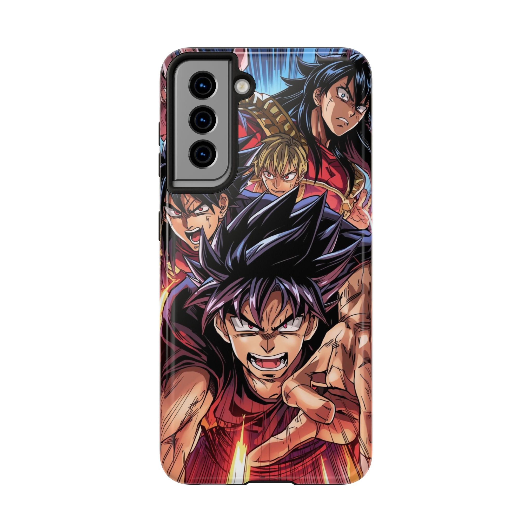 Anime Action Tough Phone Case for Gamers & Fans