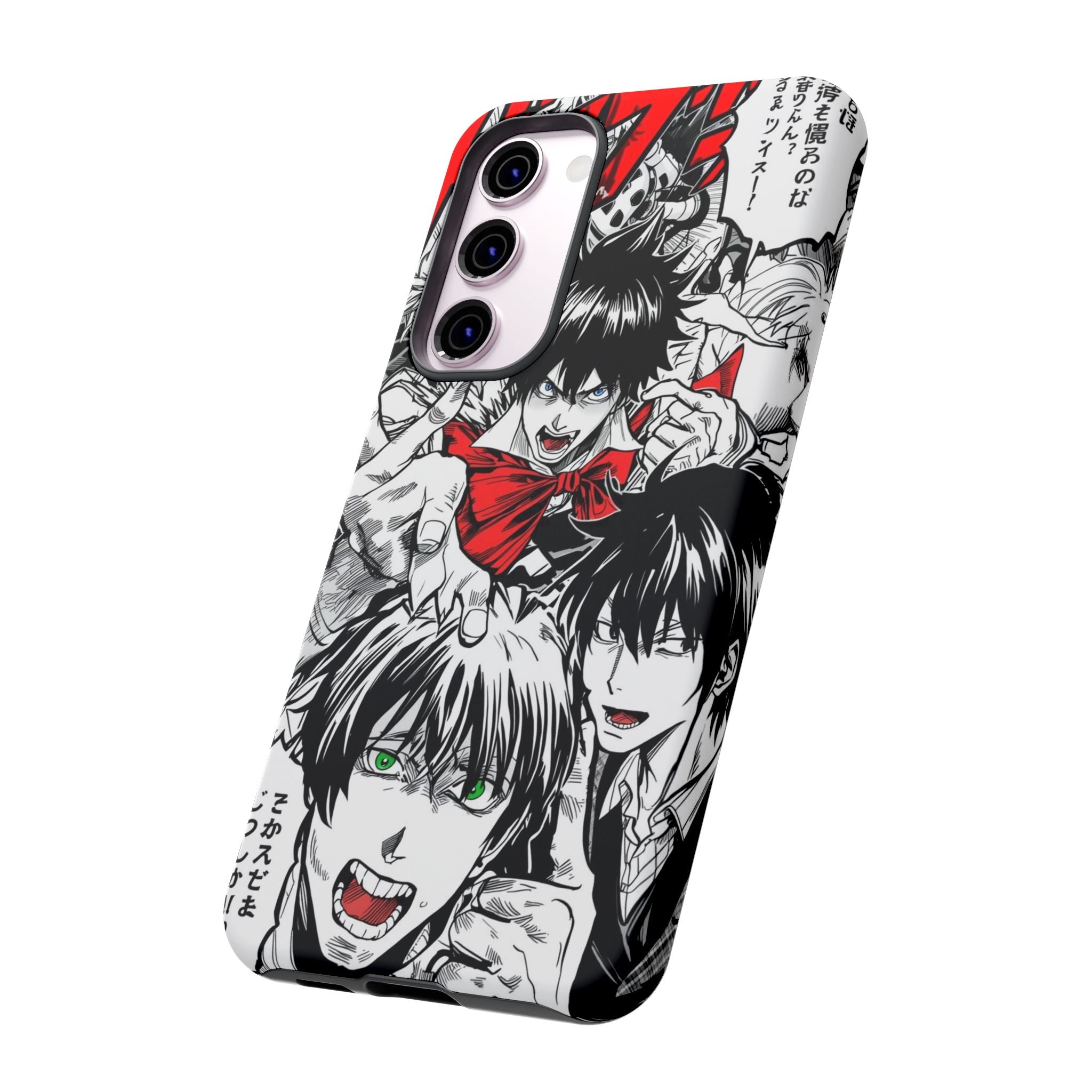 Anime Tough Phone Case with Bold Graphics