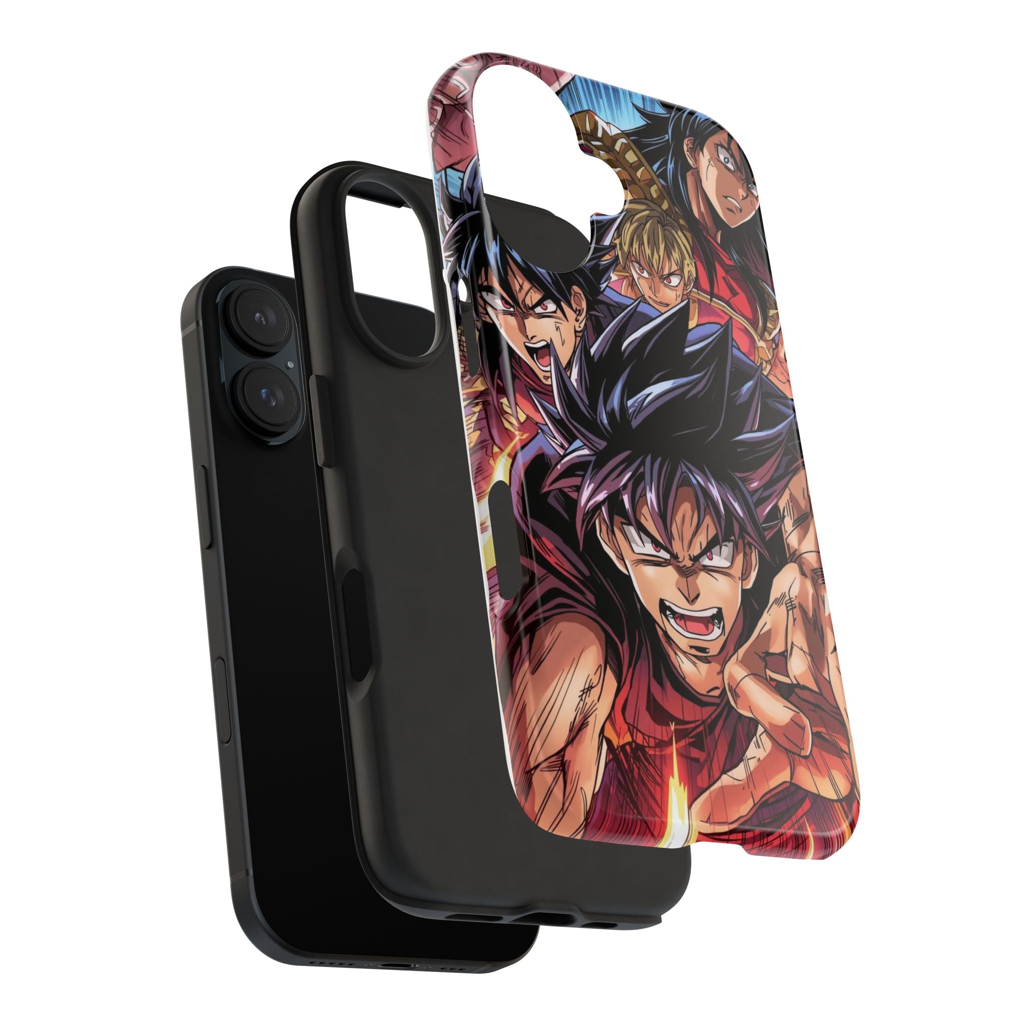 Anime Action Tough Phone Case for Gamers & Fans