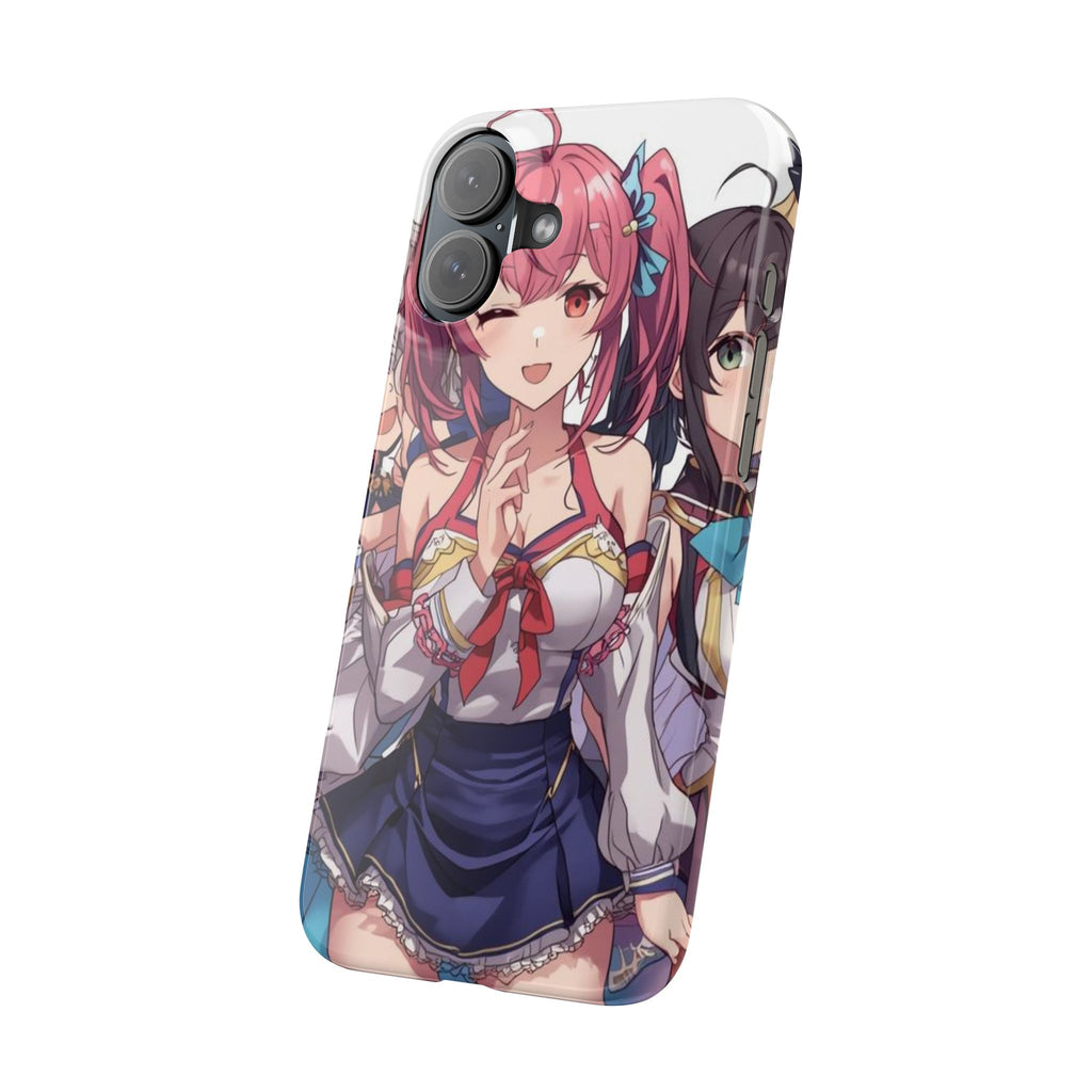 Anime-Inspired Slim Cases with Character Design