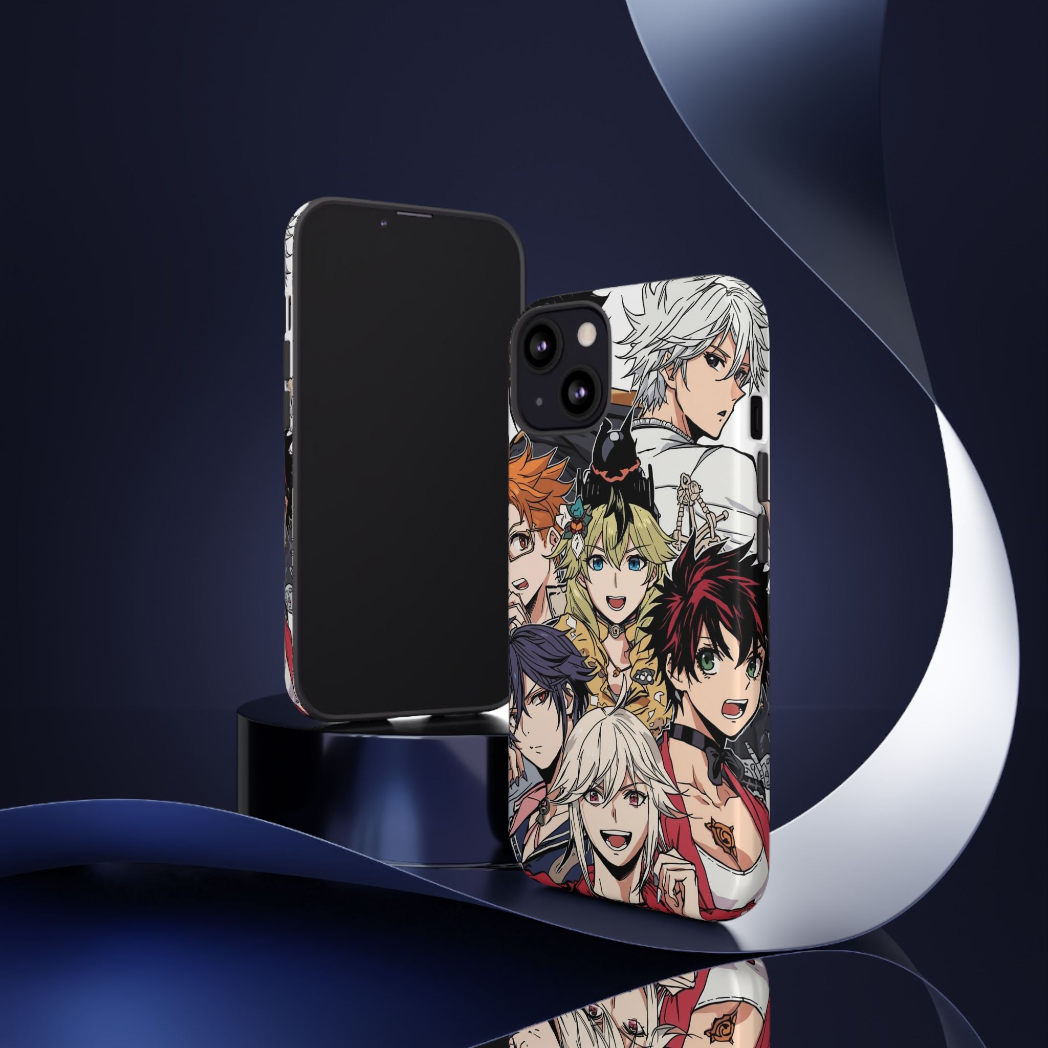 Anime Characters Tough Phone Case