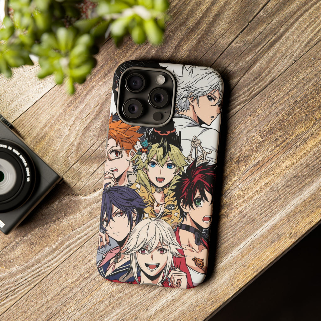 Anime Characters Tough Phone Case
