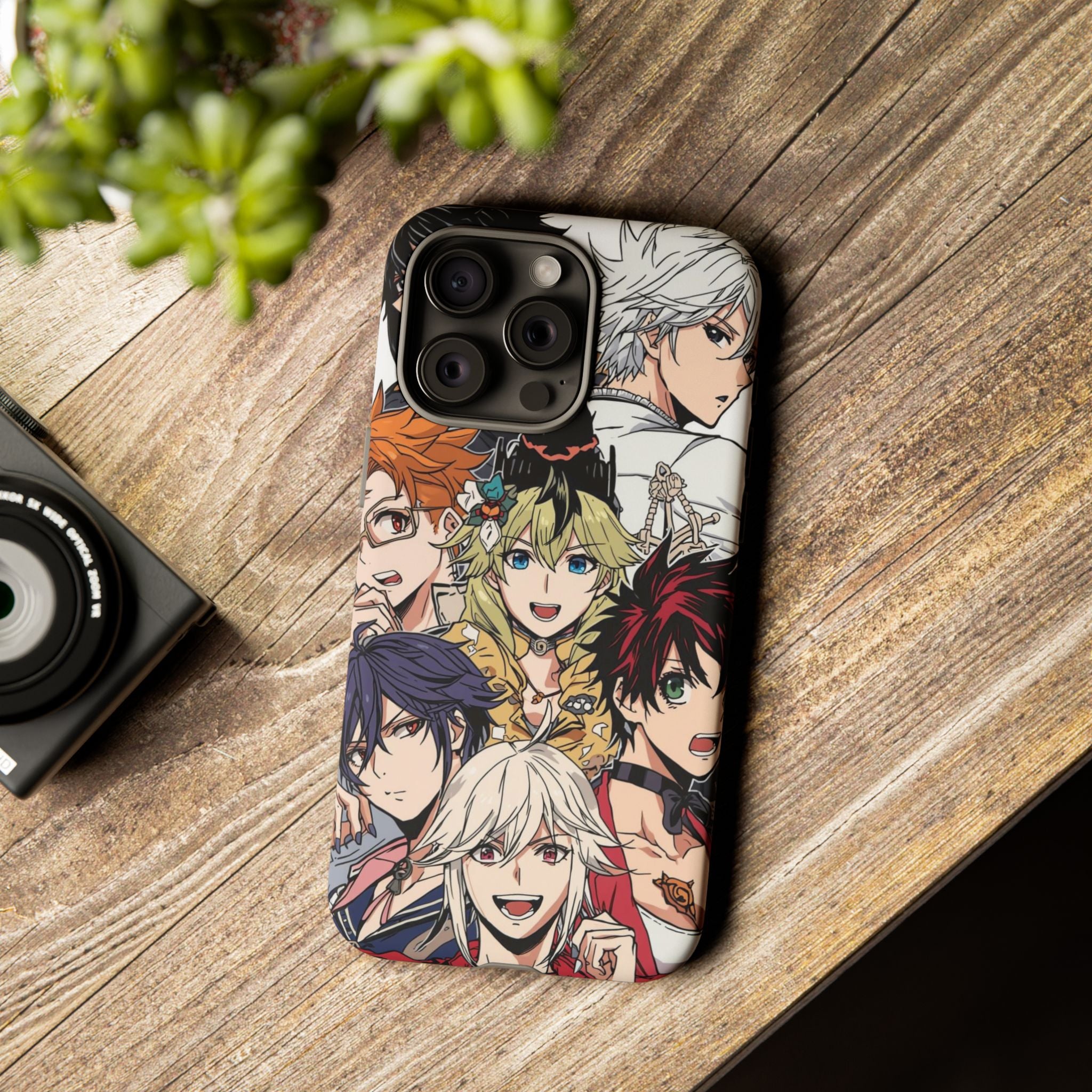 Anime Characters Tough Phone Case