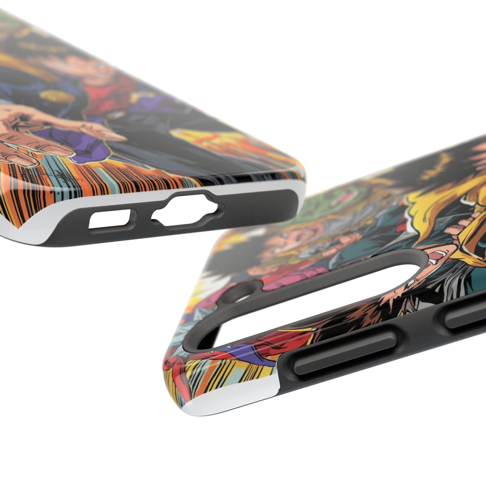 Anime Heroes Tough Phone Case – Durable Protection with Epic Designs