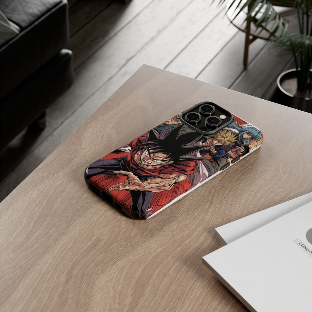 Anime Tough Case for Samsung Galaxy - Fierce Hero Design