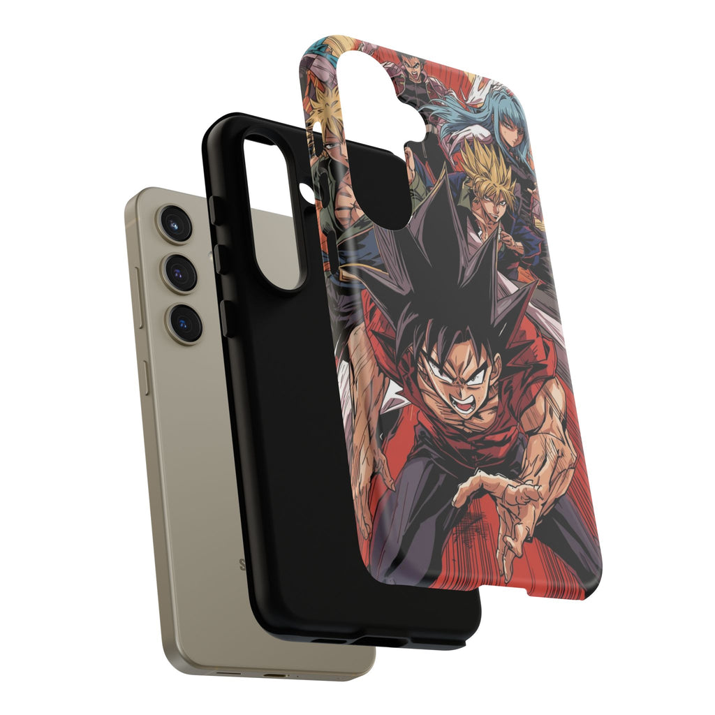Anime Tough Case for Samsung Galaxy - Fierce Hero Design