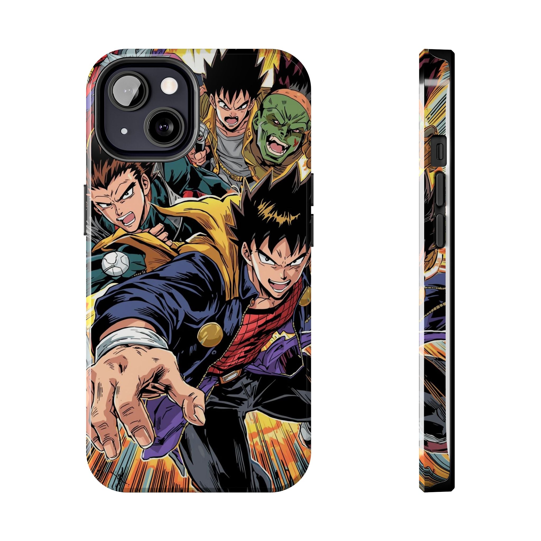 Anime Heroes Tough Phone Case – Durable Protection with Epic Designs