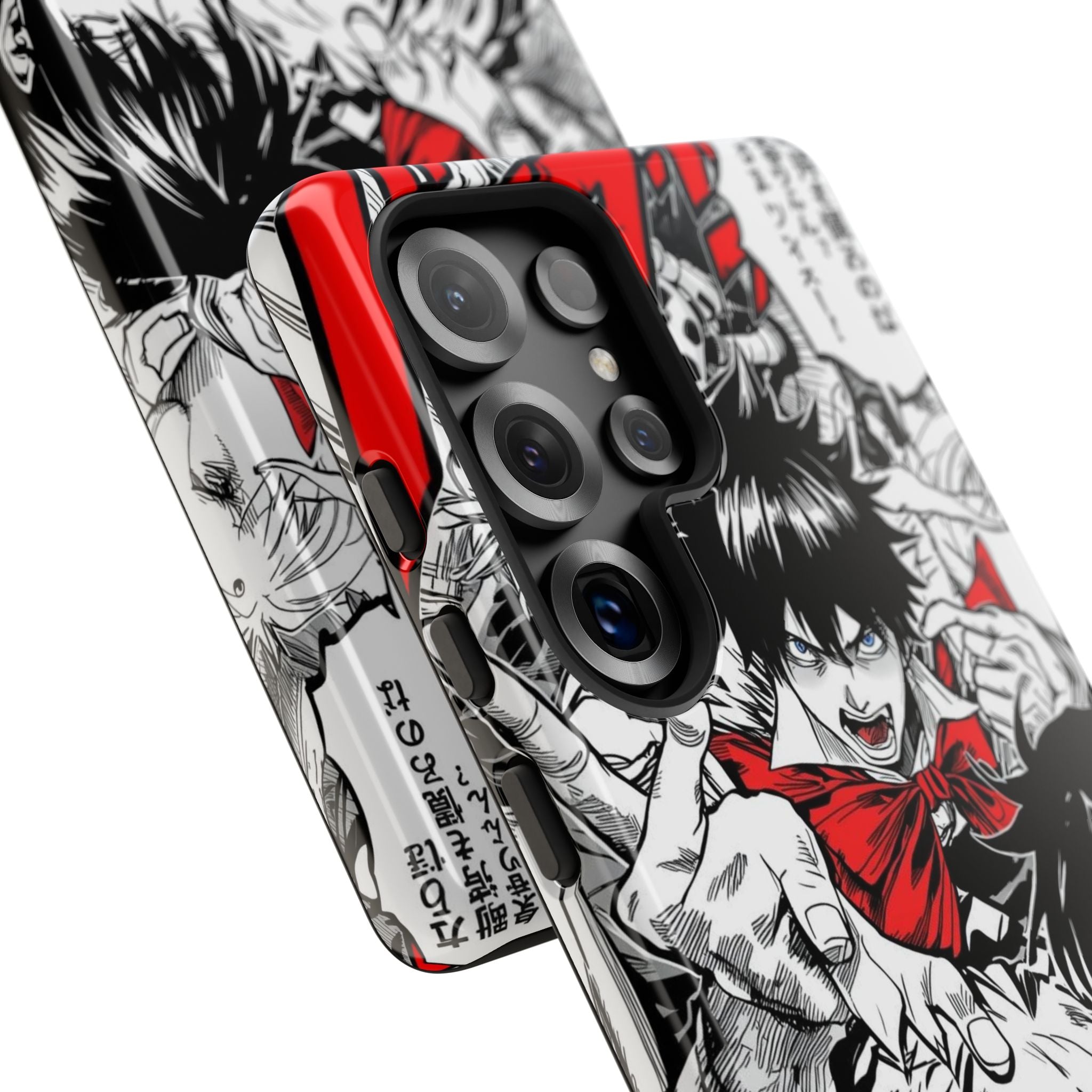 Anime Tough Phone Case with Bold Graphics