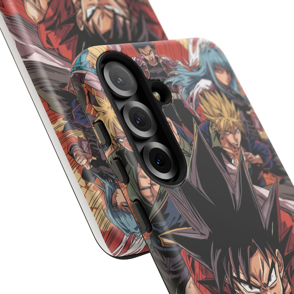 Anime Tough Case for Samsung Galaxy - Fierce Hero Design