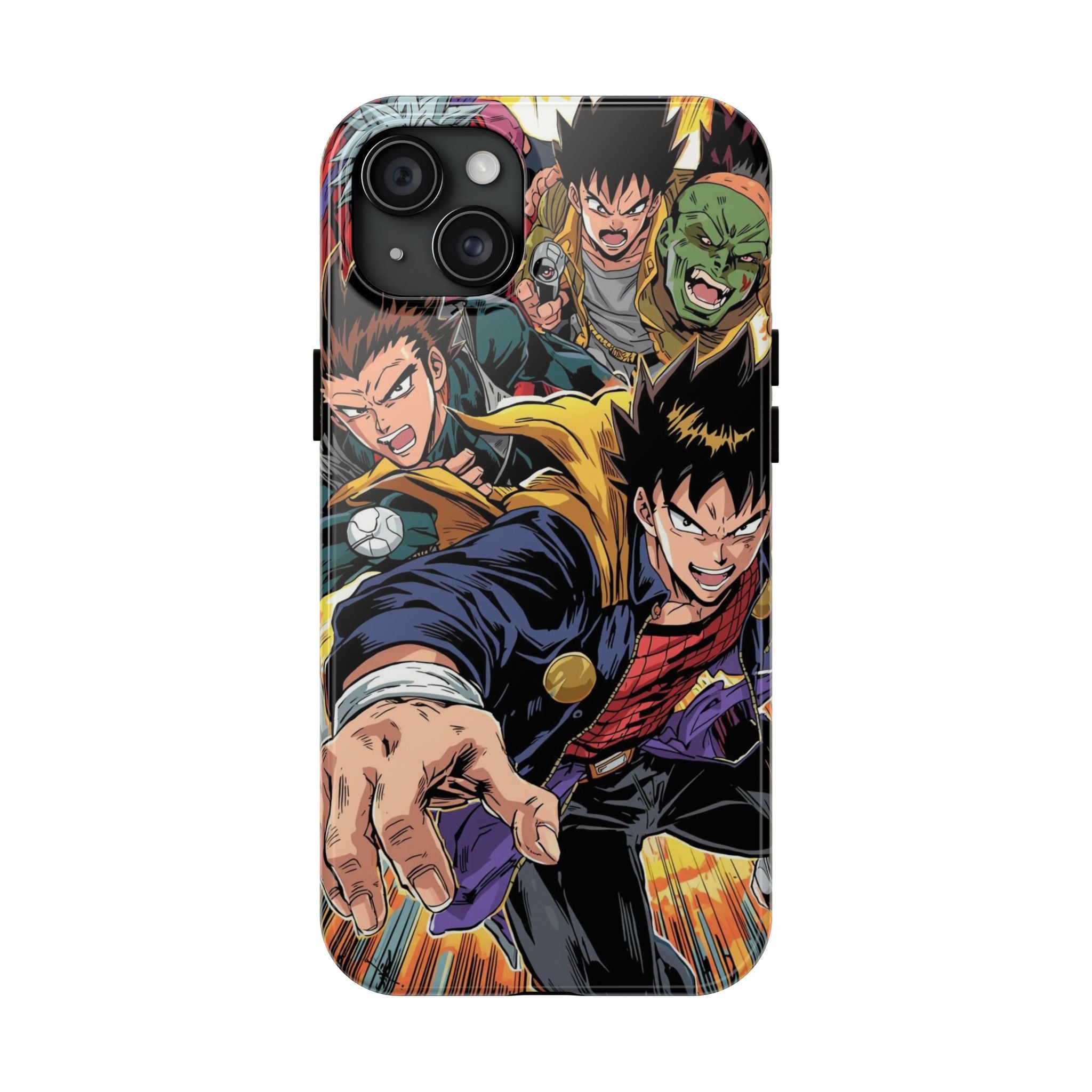 Anime Heroes Tough Phone Case – Durable Protection with Epic Designs
