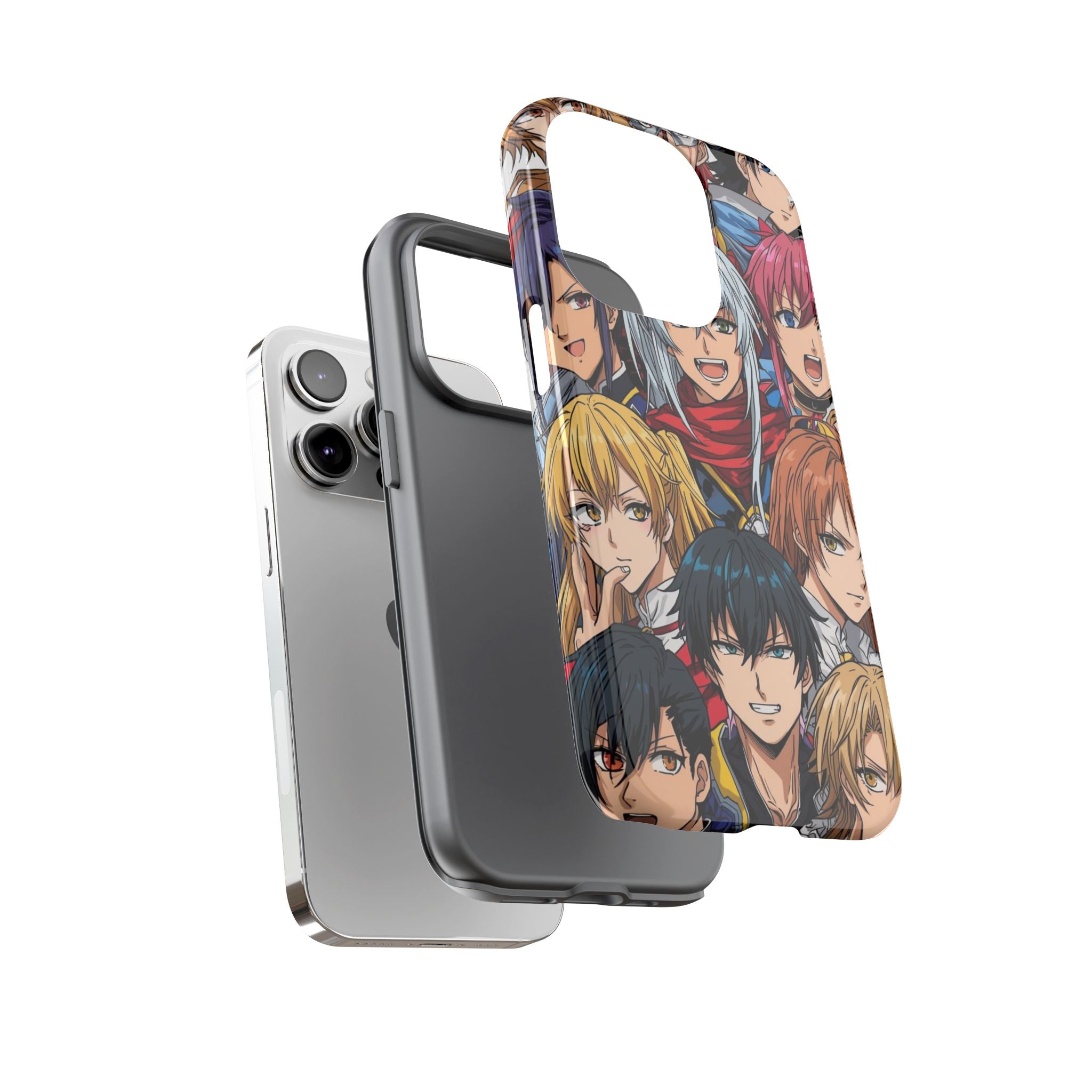 Anime-Inspired Phone Case with Bold Characters