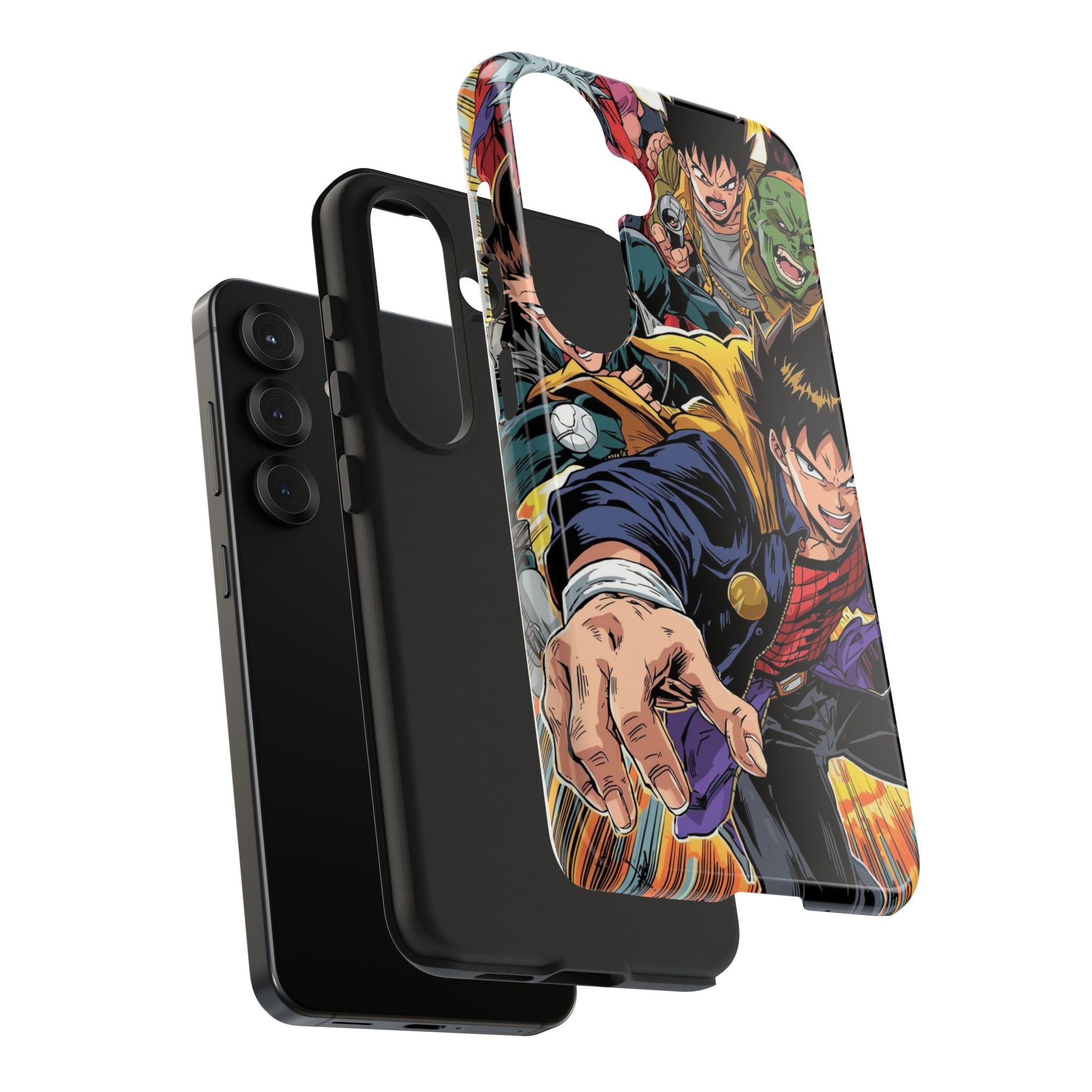 Anime Heroes Tough Phone Case – Durable Protection with Epic Designs
