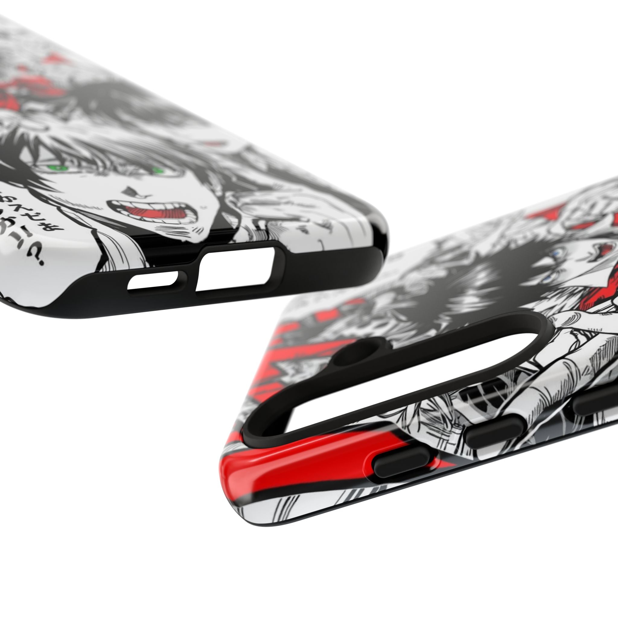 Anime Tough Phone Case with Bold Graphics