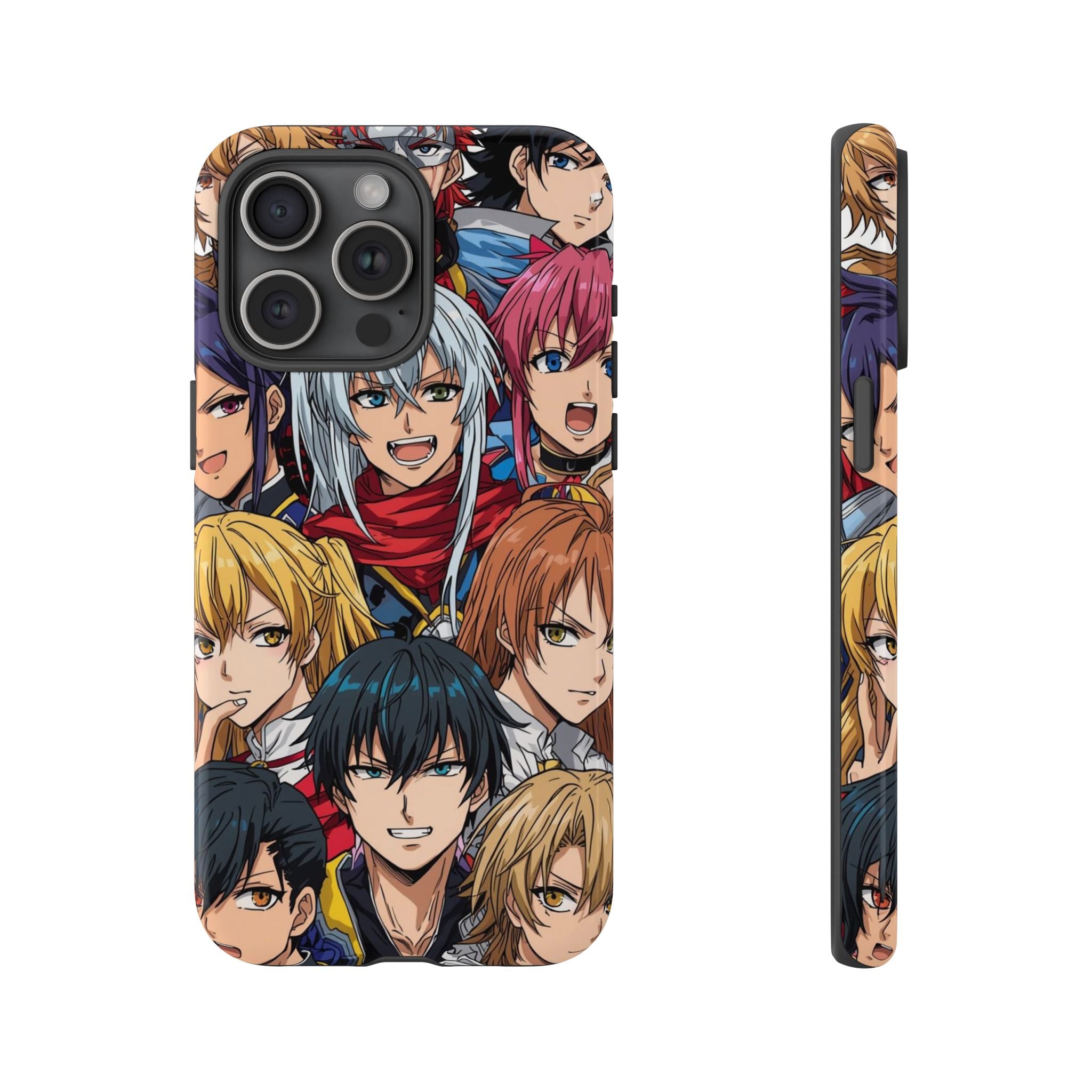Anime-Inspired Phone Case with Bold Characters