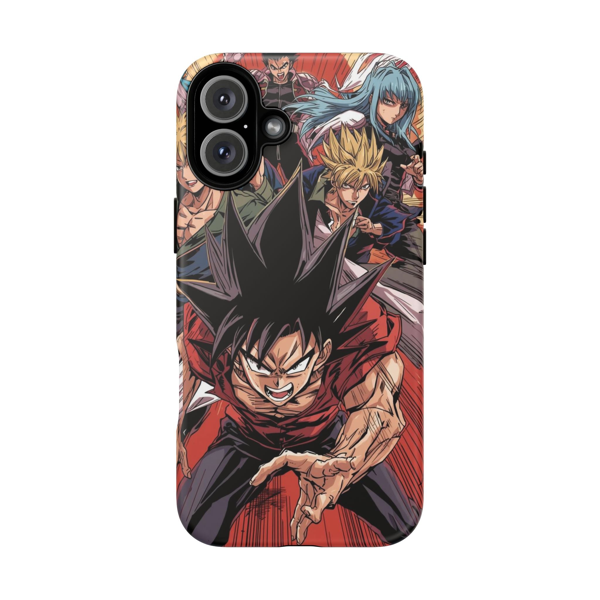 Anime Tough Case for Samsung Galaxy - Fierce Hero Design