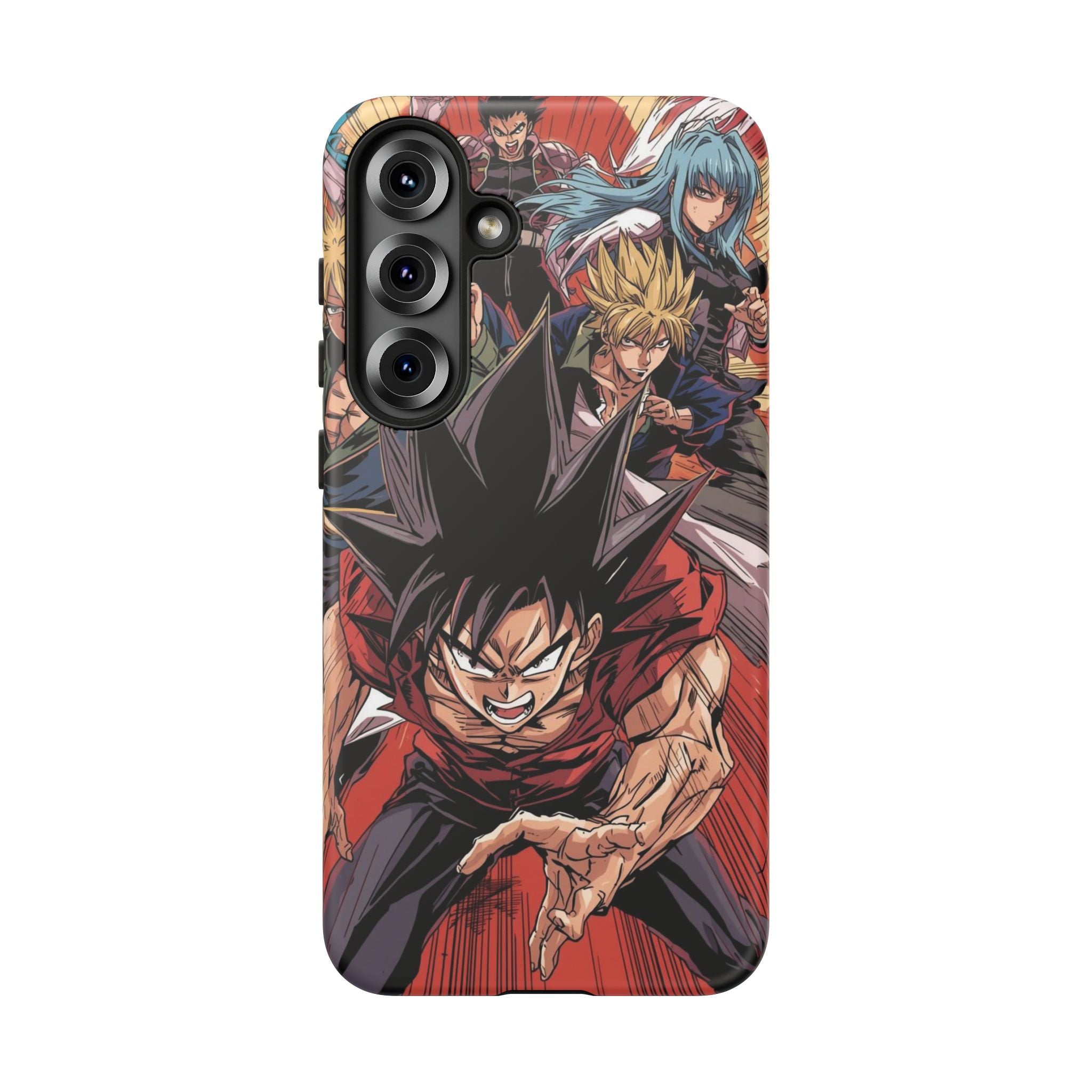 Anime Tough Case for Samsung Galaxy - Fierce Hero Design