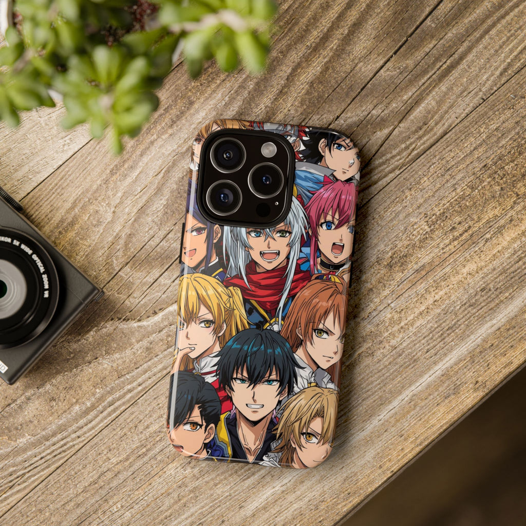 Anime-Inspired Phone Case with Bold Characters