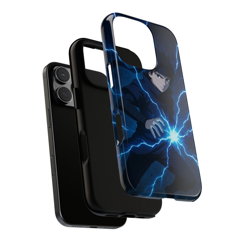 Anime Lightning Phone Case for Sasuke Fans