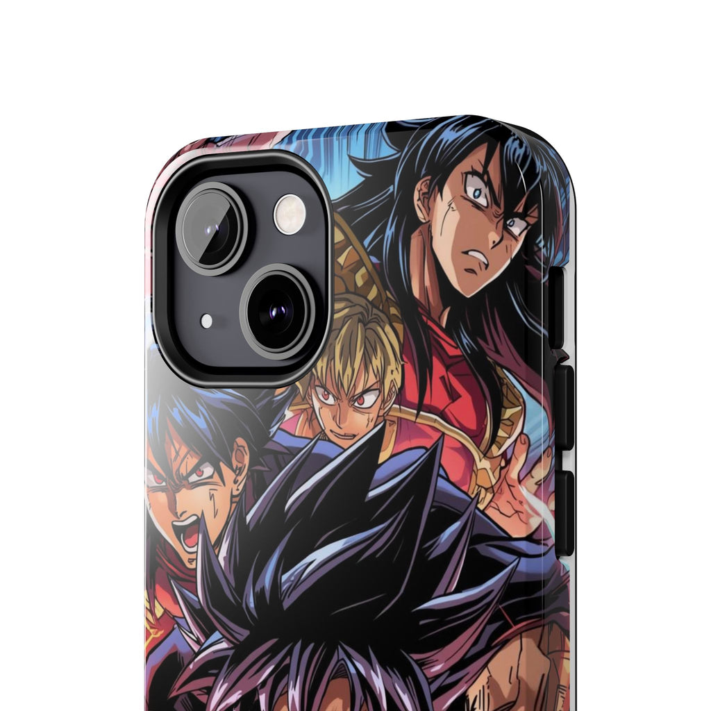 Anime Action Tough Phone Case for Gamers & Fans