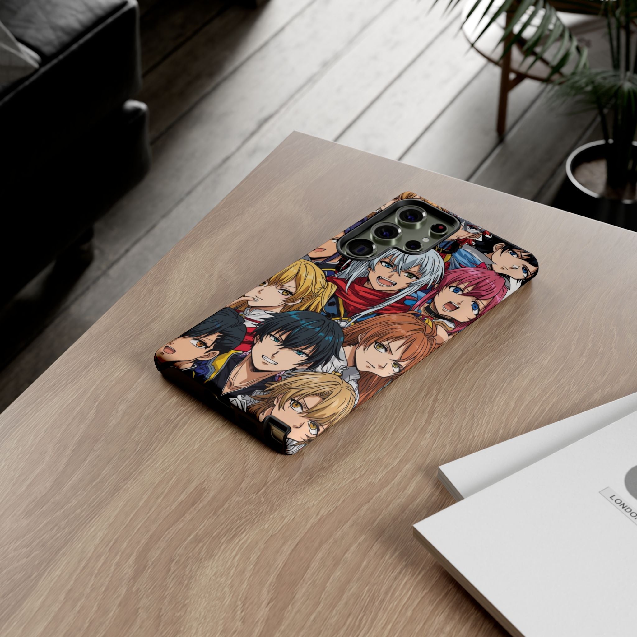 Anime-Inspired Phone Case with Bold Characters