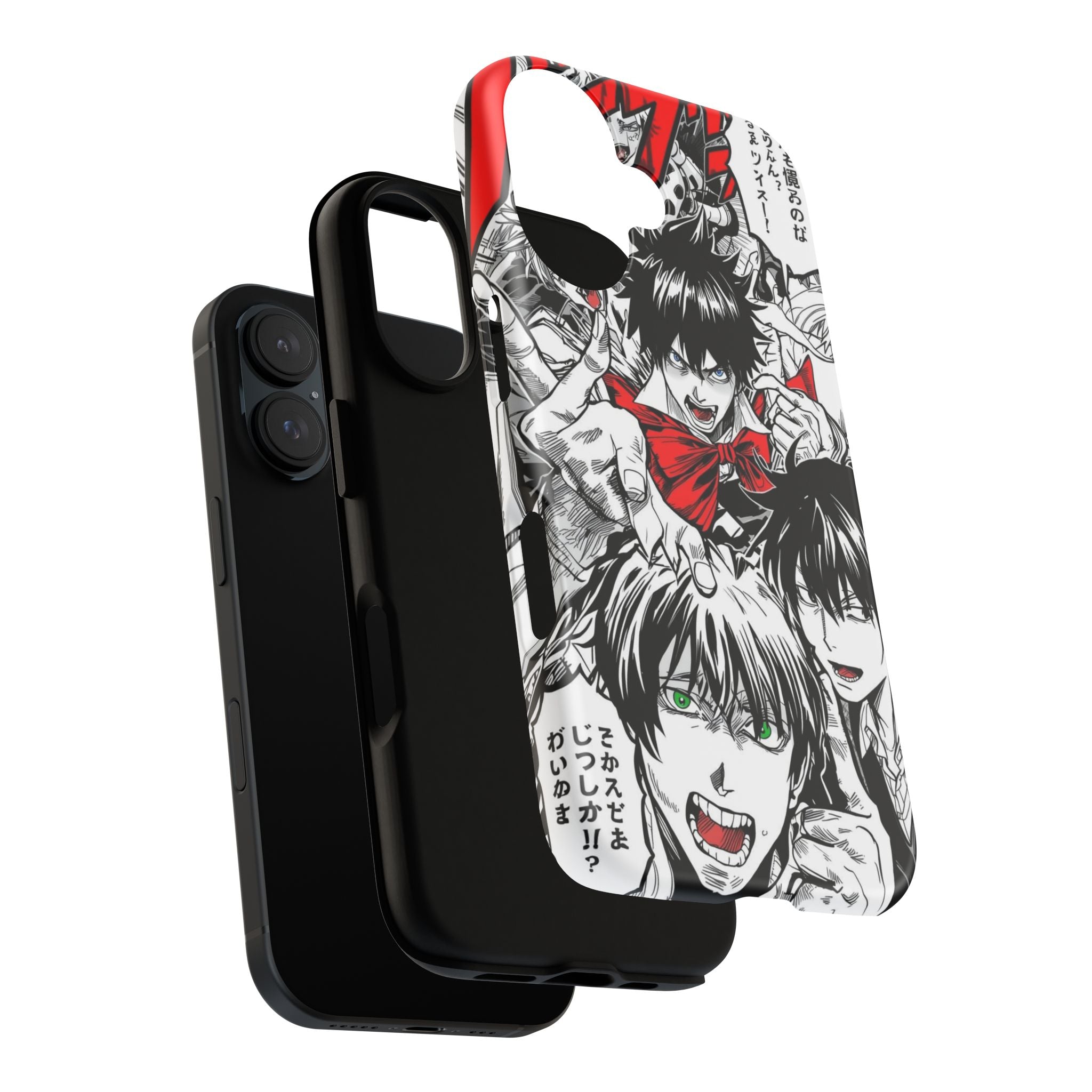 Anime Tough Phone Case with Bold Graphics