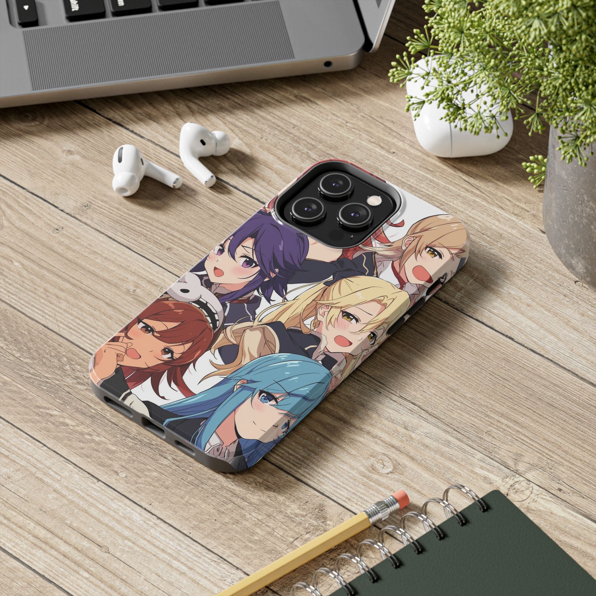 Anime Character Tough Phone Case - Durable Protection with Unique Design