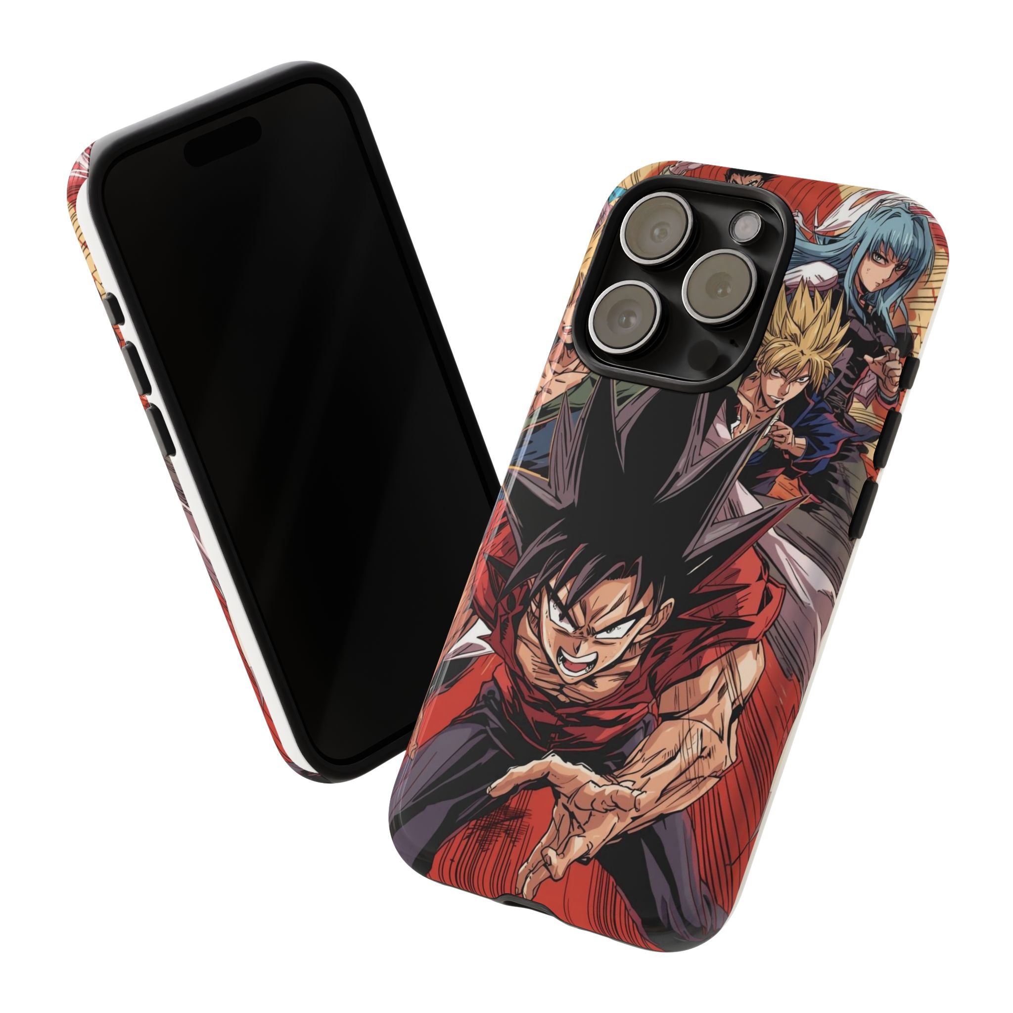Anime Tough Case for Samsung Galaxy - Fierce Hero Design