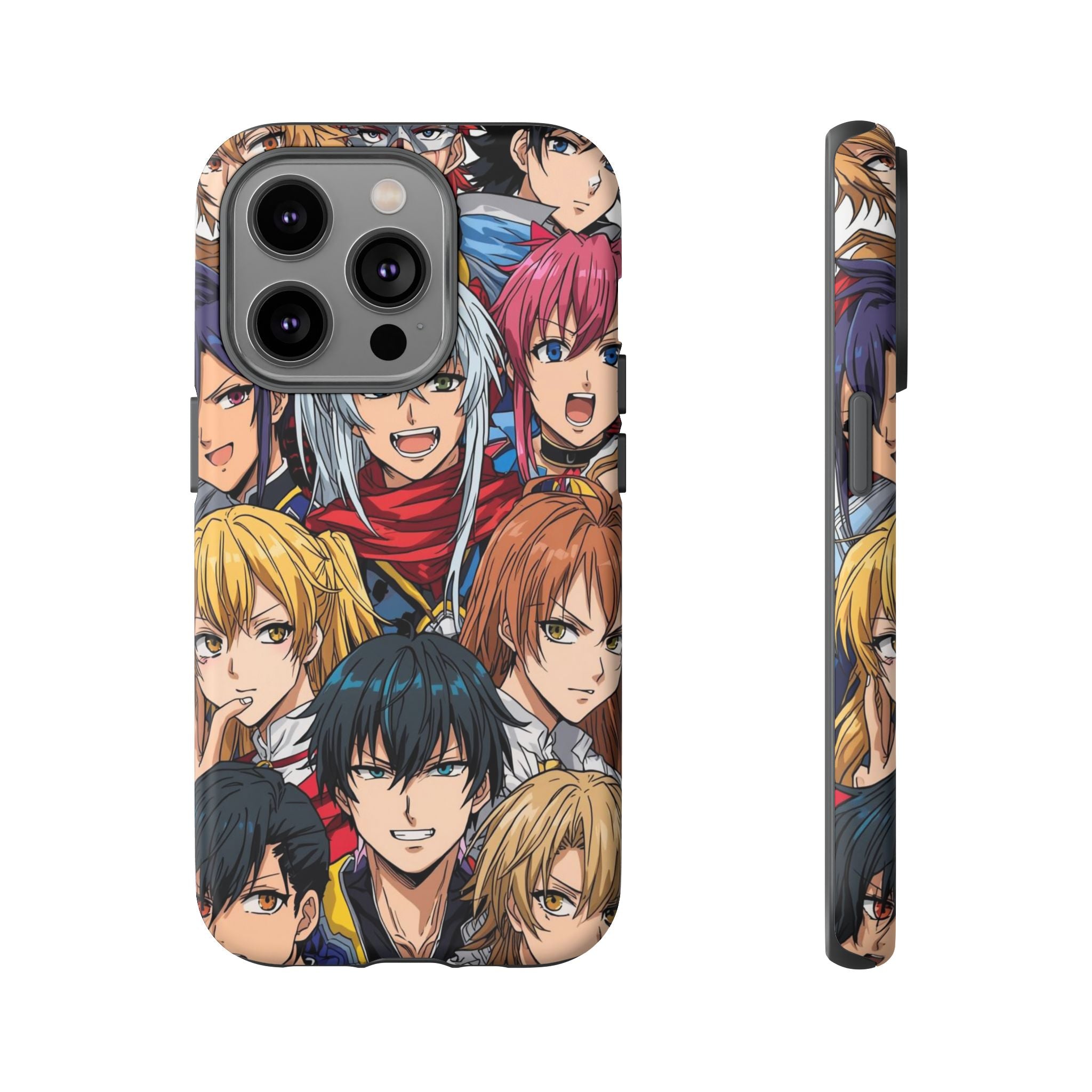 Anime-Inspired Phone Case with Bold Characters