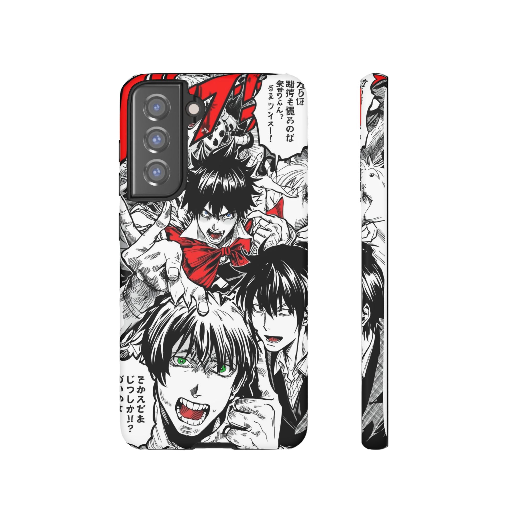 Anime Tough Phone Case with Bold Graphics