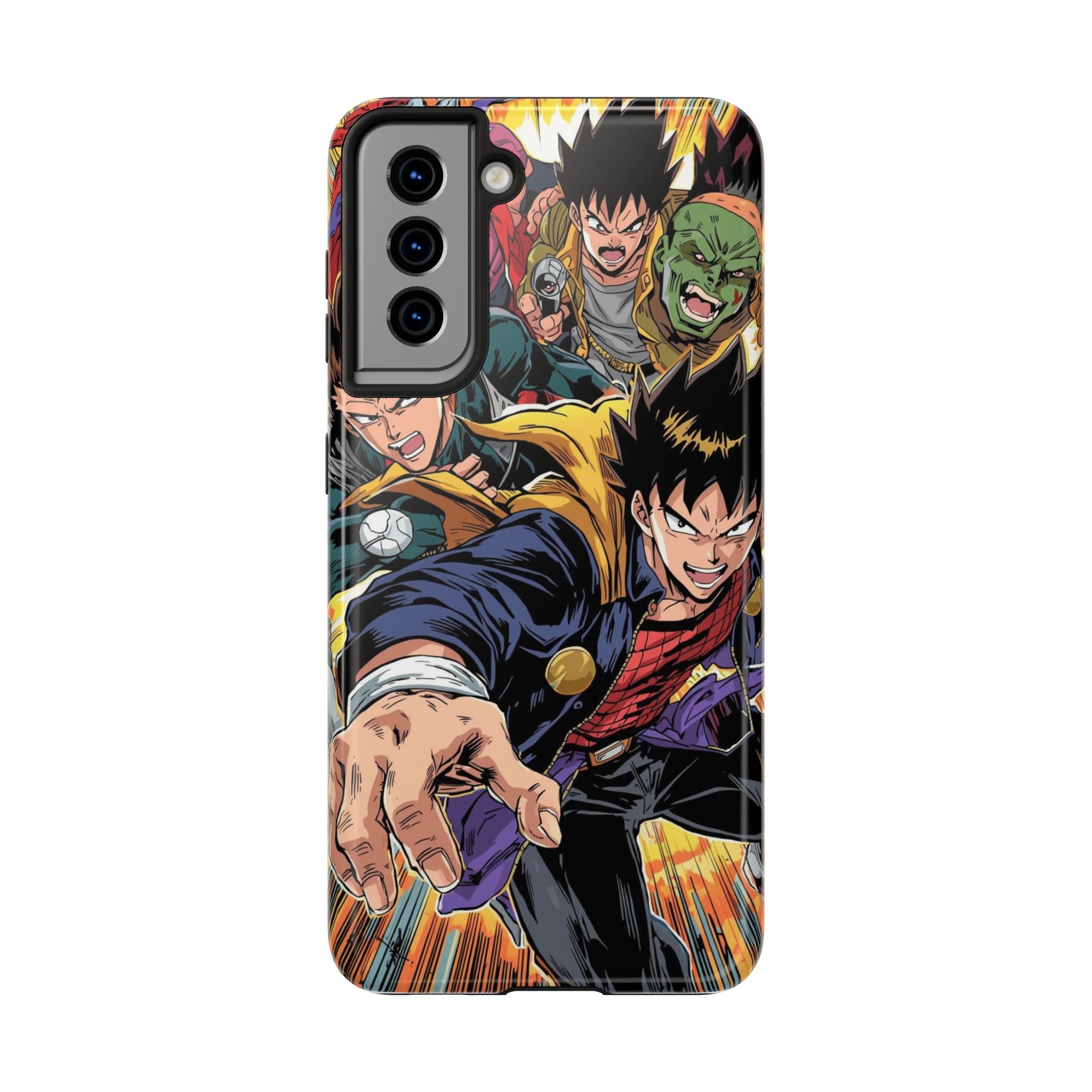 Anime Heroes Tough Phone Case – Durable Protection with Epic Designs
