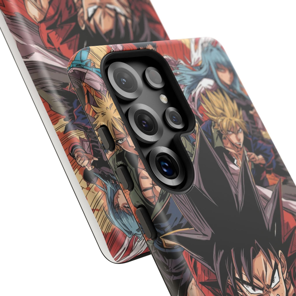 Anime Tough Case for Samsung Galaxy - Fierce Hero Design