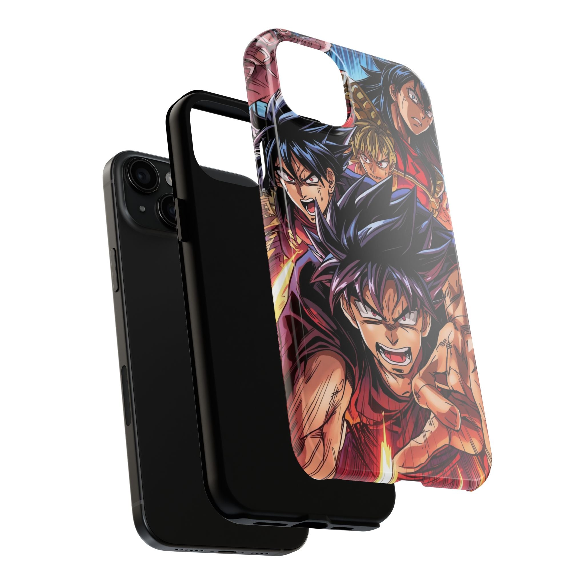 Anime Action Tough Phone Case for Gamers & Fans